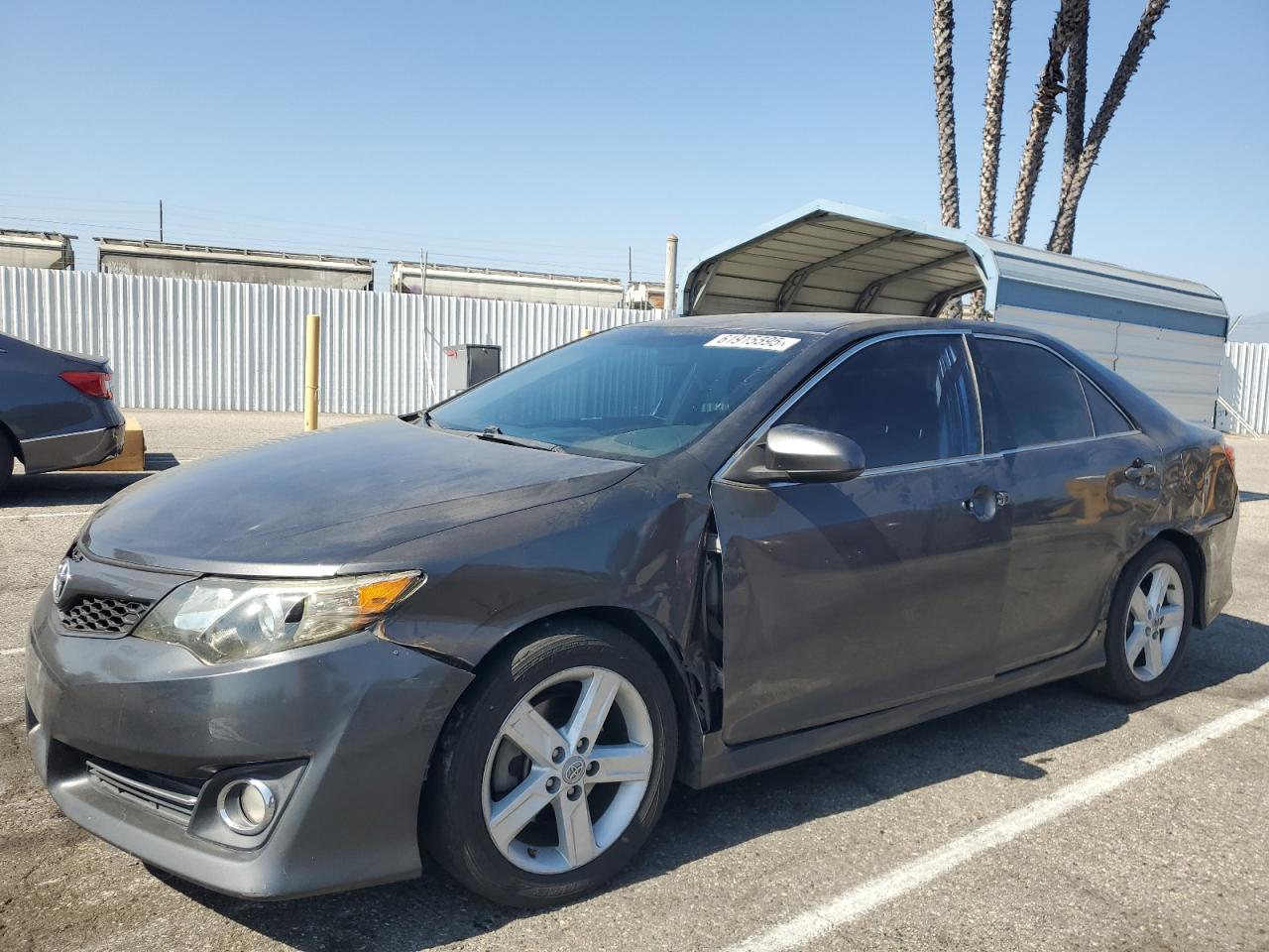 2012 Toyota Camry Base Gray vin: 4T1BF1FK2CU604552