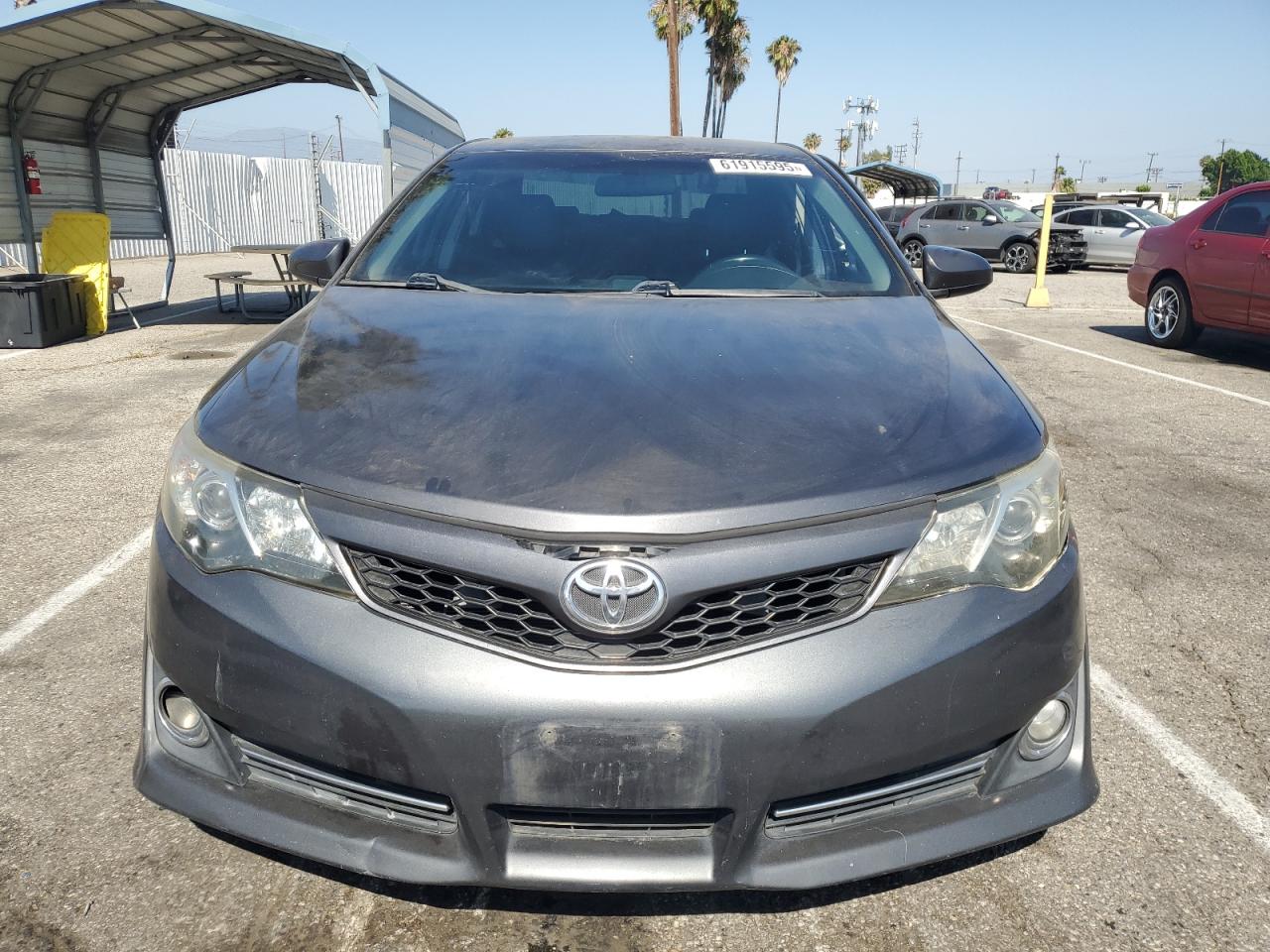 2012 Toyota Camry Base Gray vin: 4T1BF1FK2CU604552