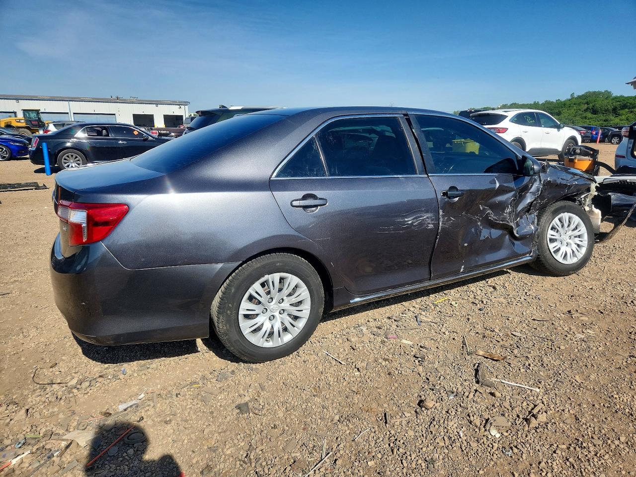 2012 Toyota Camry Le Gray vin: 4T1BF1FK2CU606561