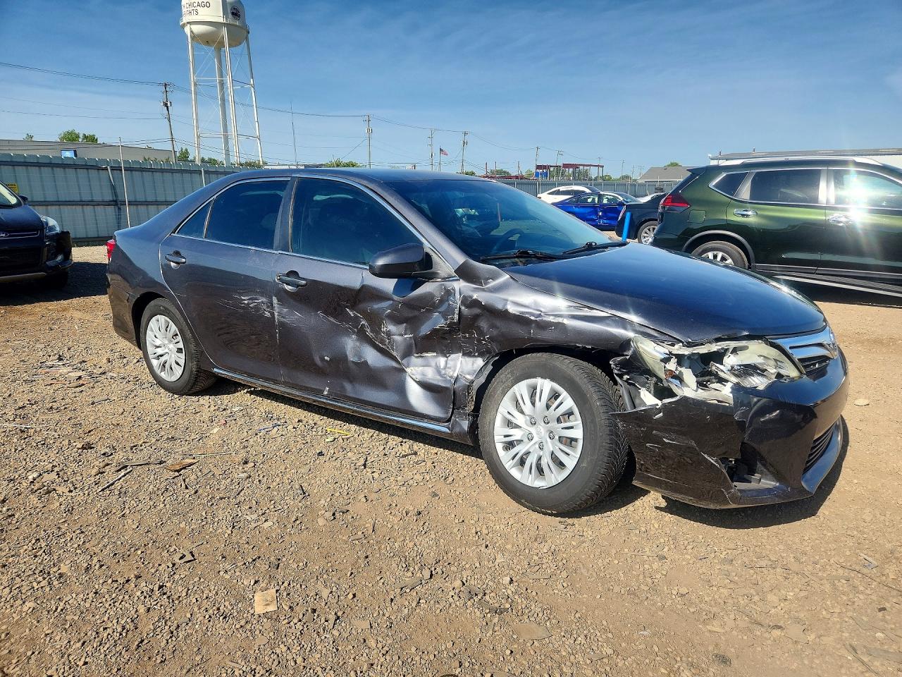 2012 Toyota Camry Le Gray vin: 4T1BF1FK2CU606561