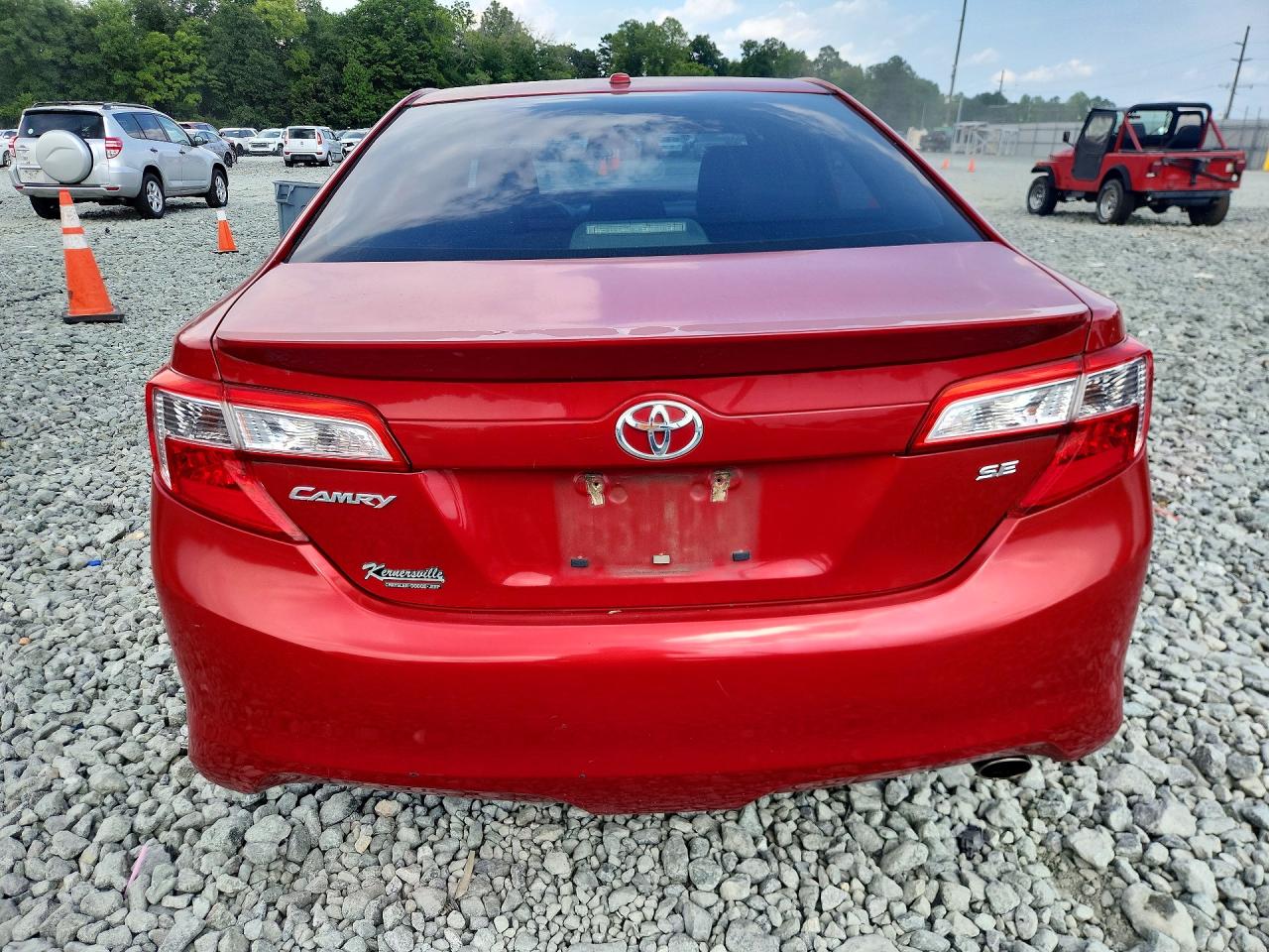 2012 Toyota Camry Se Sport Limited Edition Red vin: 4T1BF1FK2CU612764