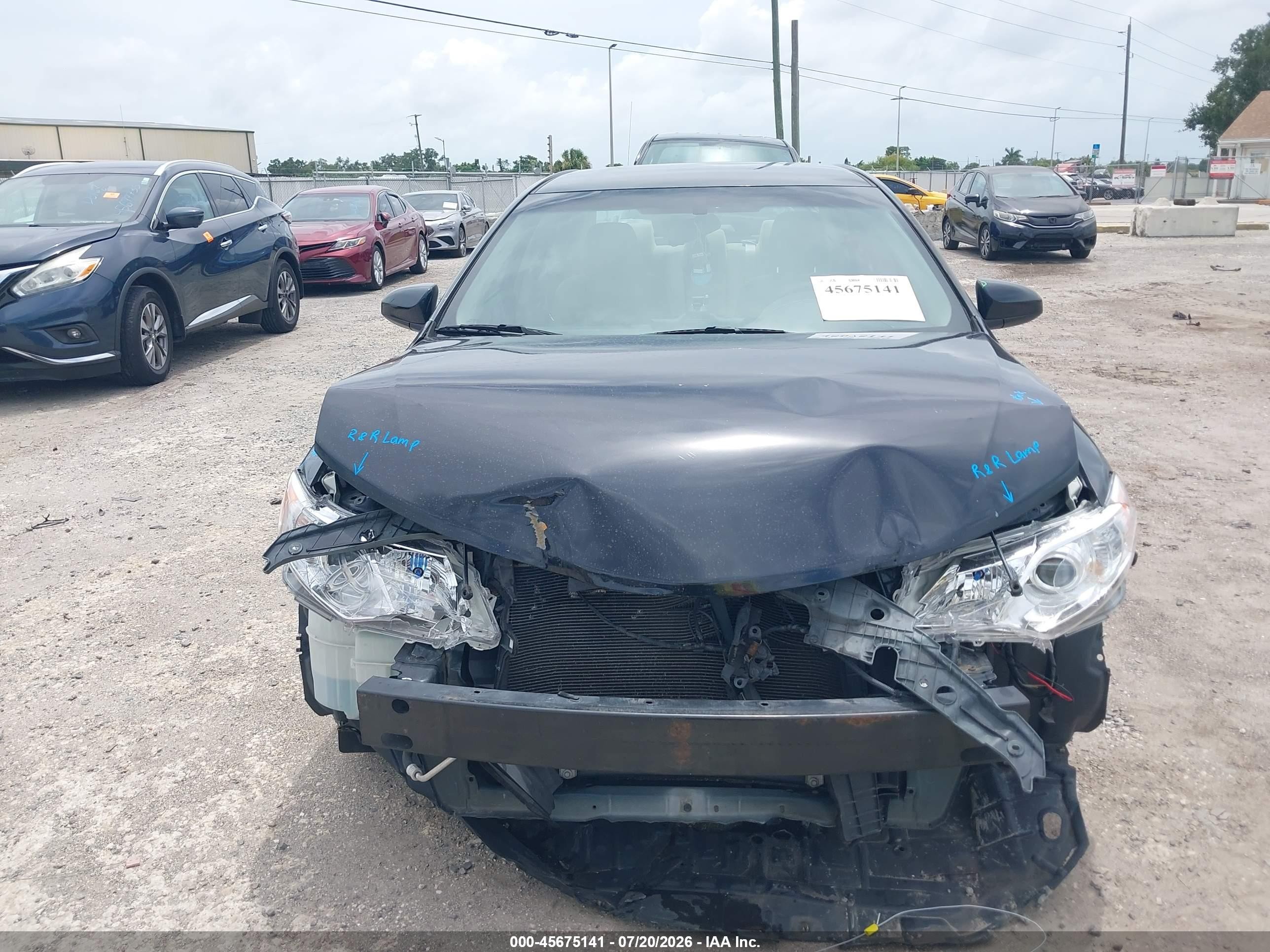 2012 Toyota Camry L Black vin: 4T1BF1FK2CU614515