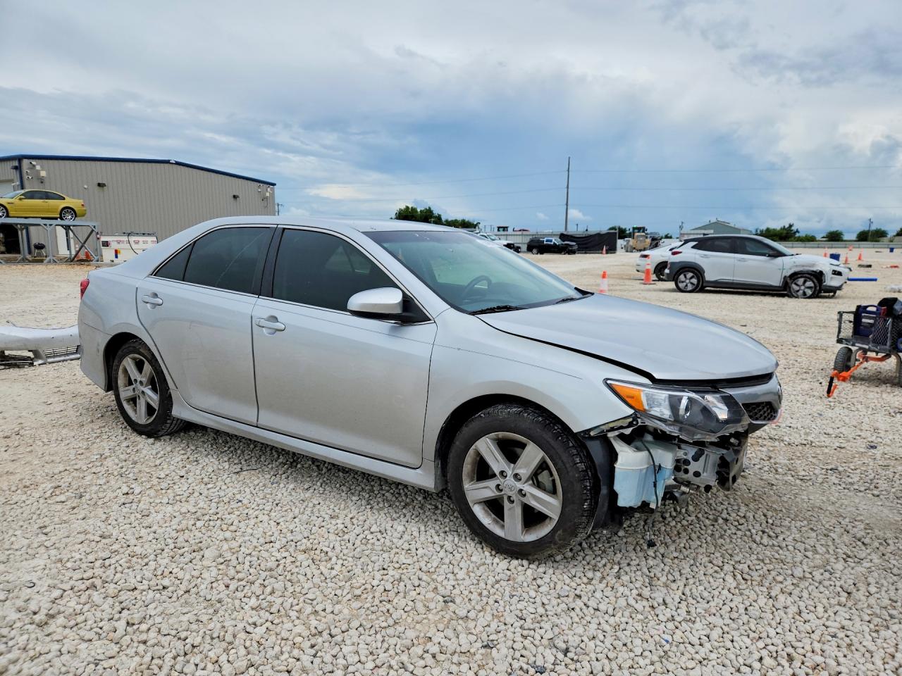 2012 Toyota Camry Se Silver vin: 4T1BF1FK2CU614823