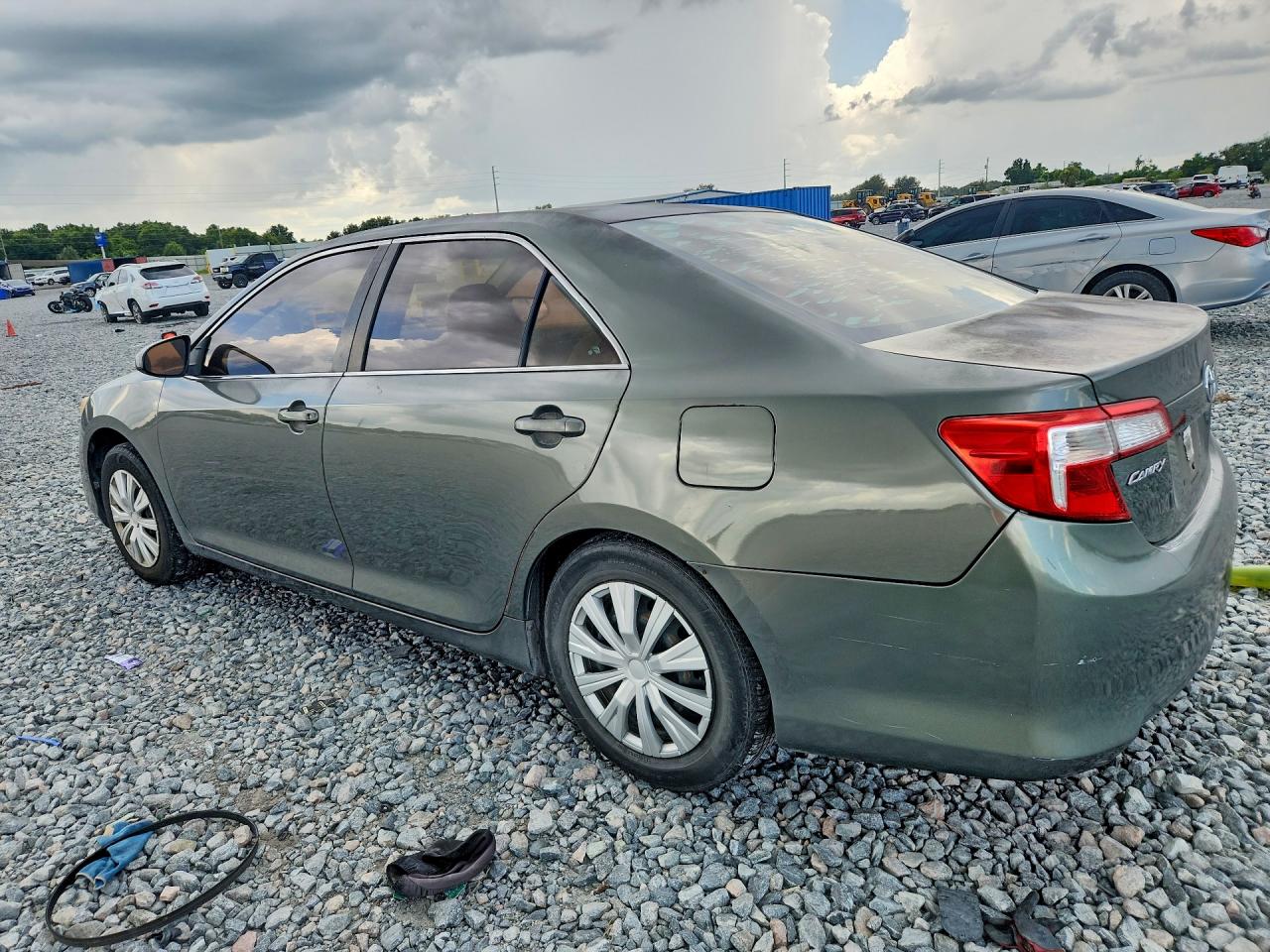2012 Toyota Camry L Green vin: 4T1BF1FK2CU614868