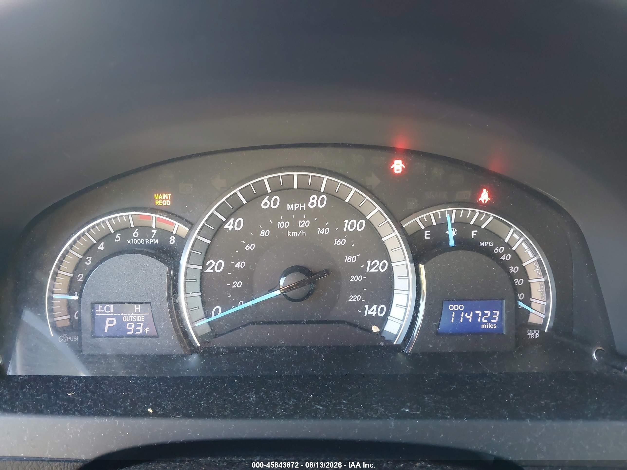 2012 Toyota Camry Se Красный vin: 4T1BF1FK2CU630732