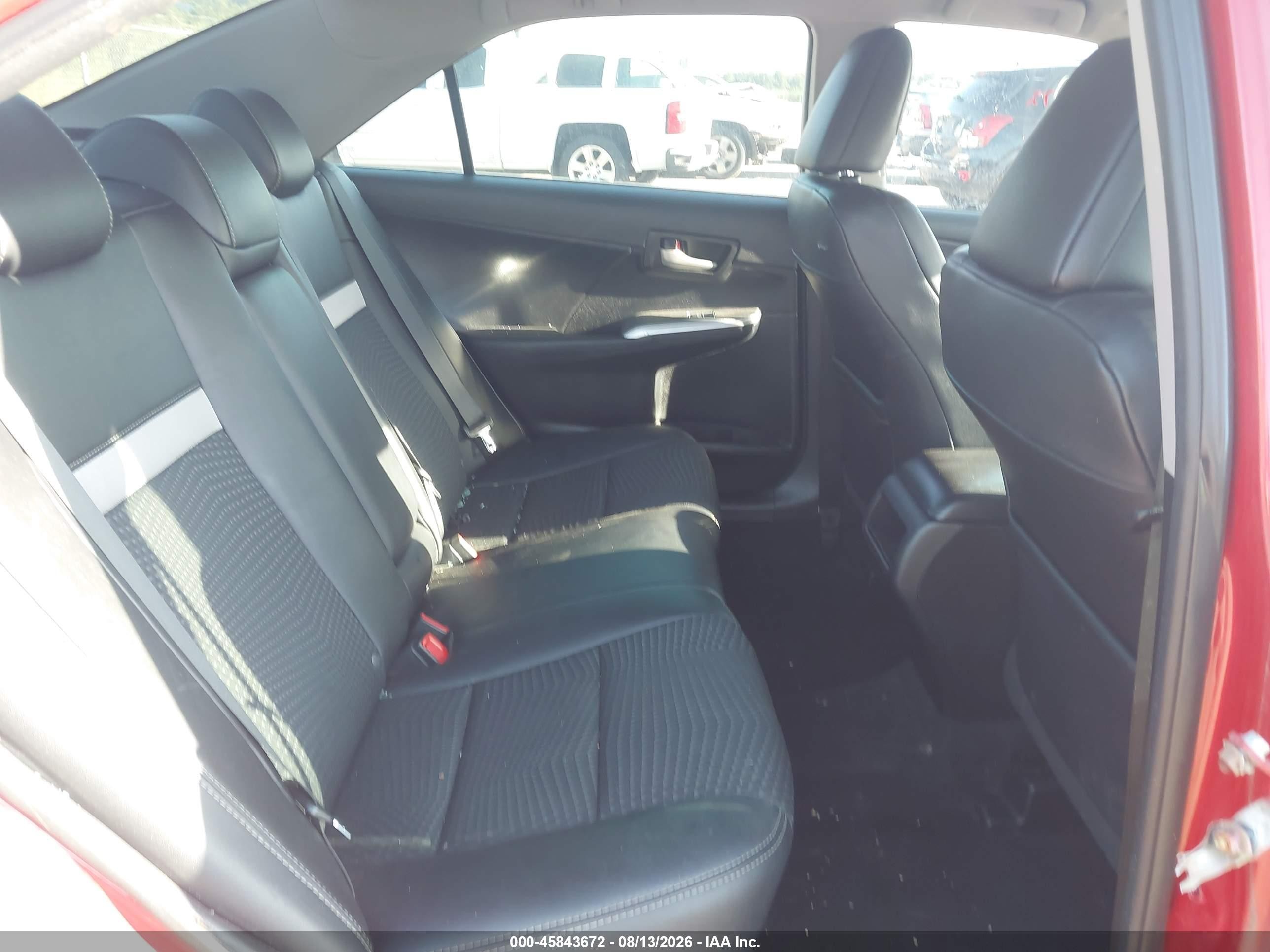 2012 Toyota Camry Se Красный vin: 4T1BF1FK2CU630732