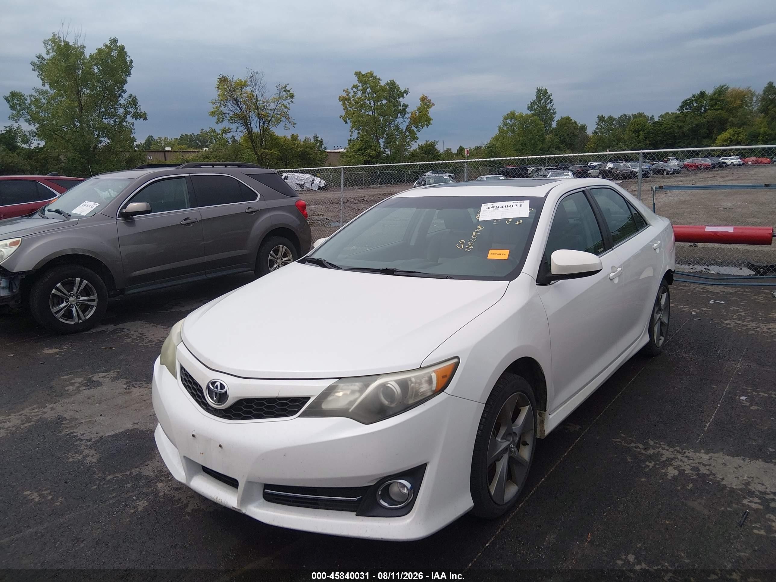 2012 Toyota Camry Se Limited Edition White vin: 4T1BF1FK2CU632609