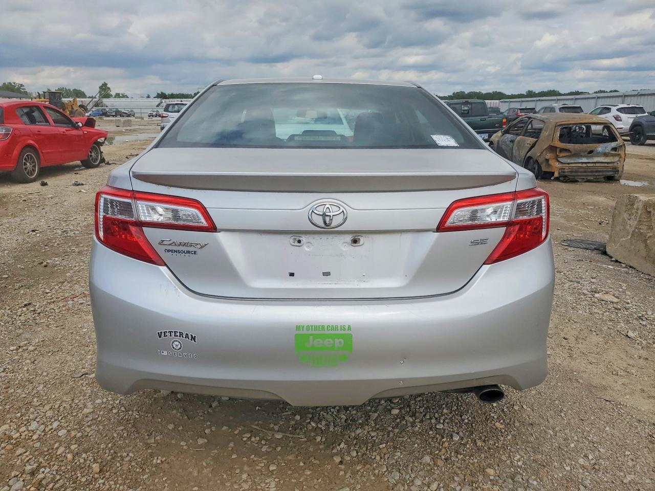 2013 Toyota Camry Se Silver vin: 4T1BF1FK2DU203682