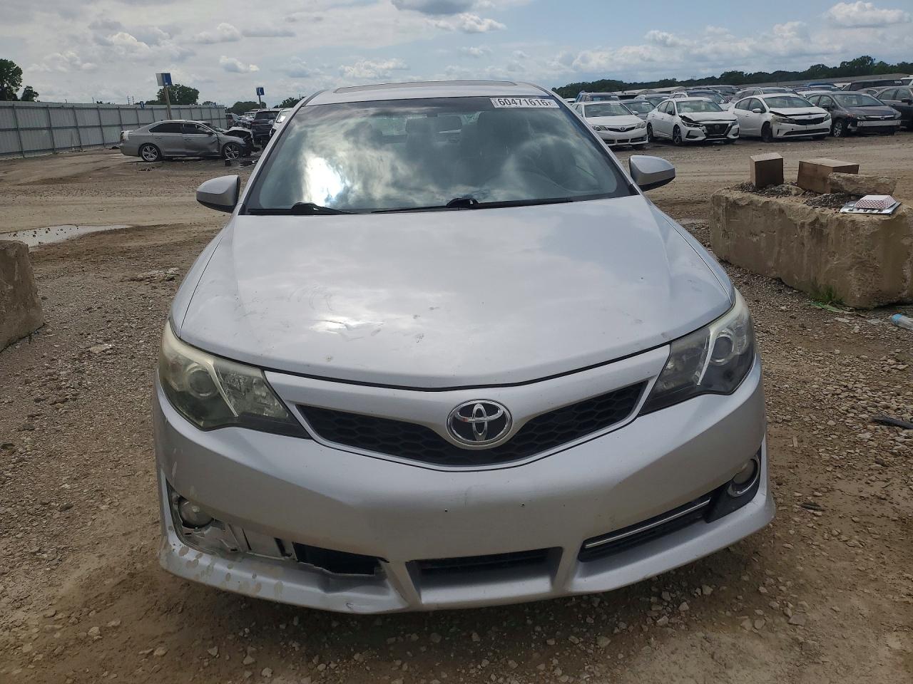 2013 Toyota Camry Se Silver vin: 4T1BF1FK2DU203682
