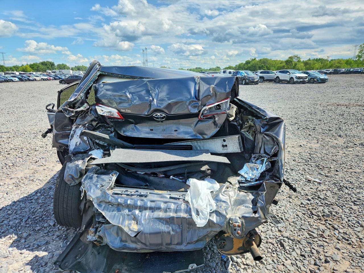 2013 Toyota Camry Le Gray vin: 4T1BF1FK2DU203701