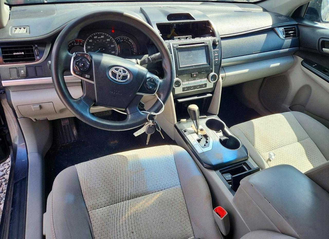 2013 Toyota Camry Le Gray vin: 4T1BF1FK2DU203701