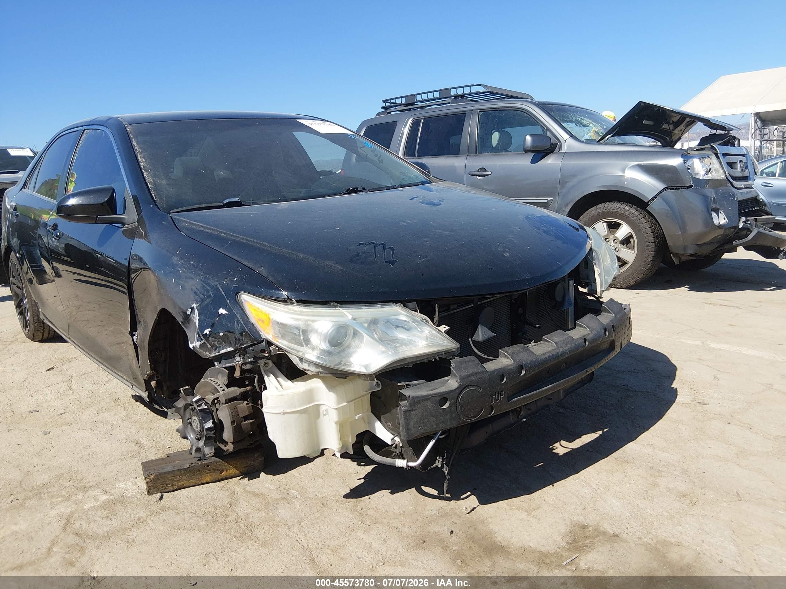 2013 Toyota Camry Le Black vin: 4T1BF1FK2DU205898