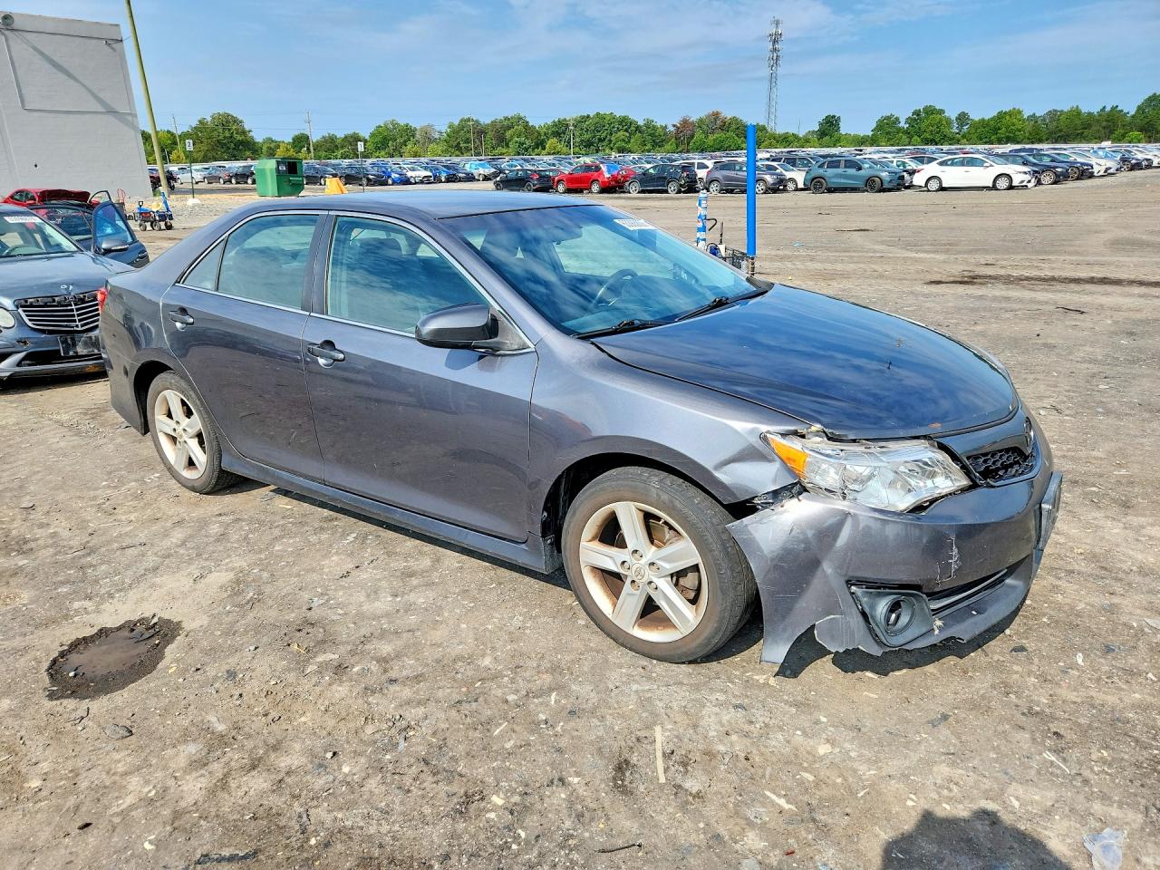 2013 Toyota Camry Se Gray vin: 4T1BF1FK2DU210695