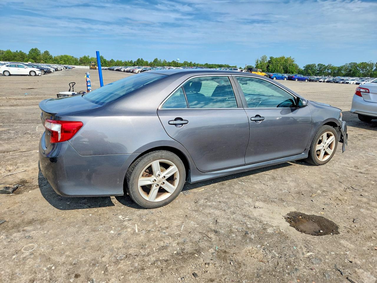 2013 Toyota Camry Se Gray vin: 4T1BF1FK2DU210695
