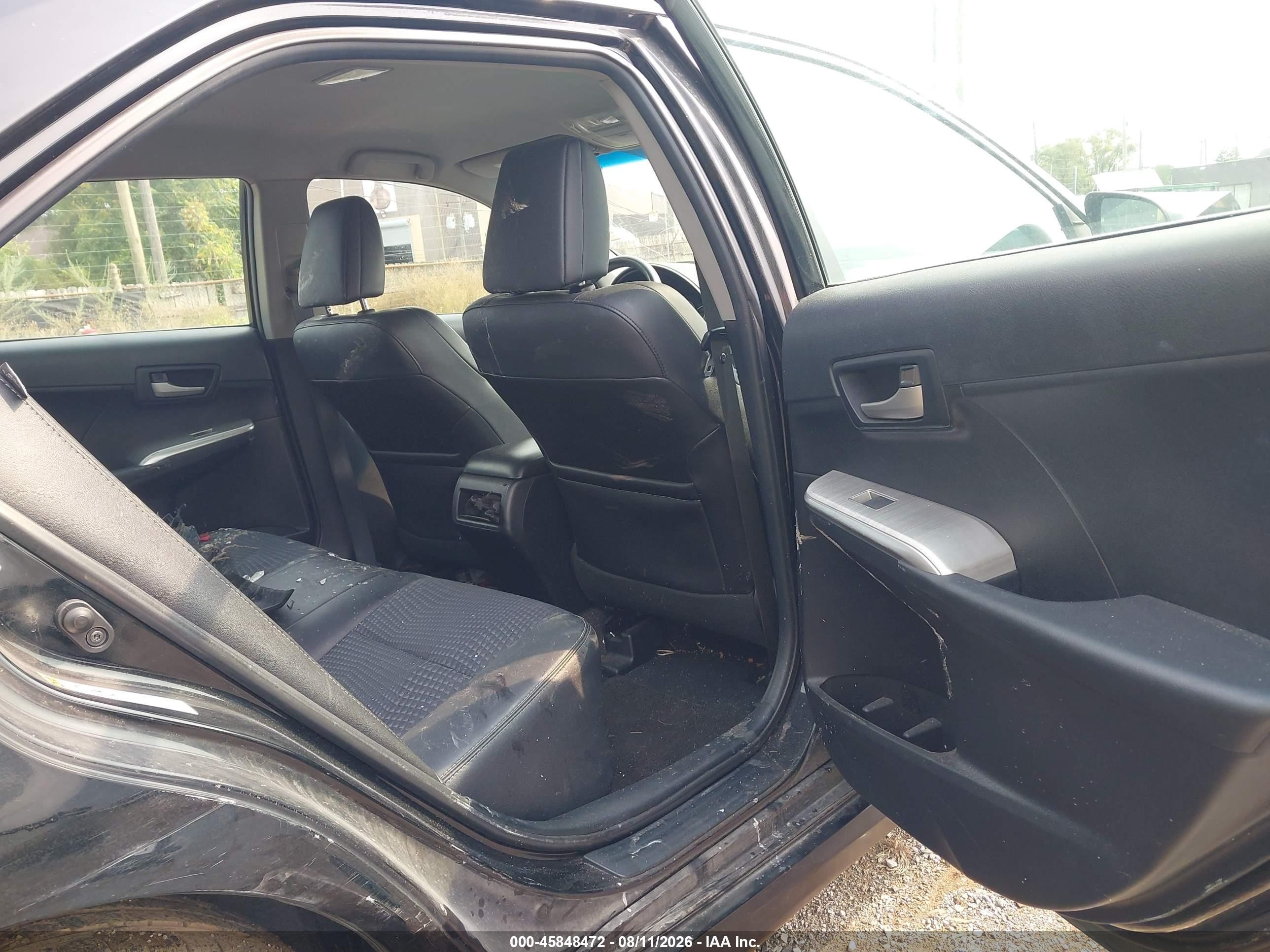 2013 Toyota Camry Se Black vin: 4T1BF1FK2DU211586