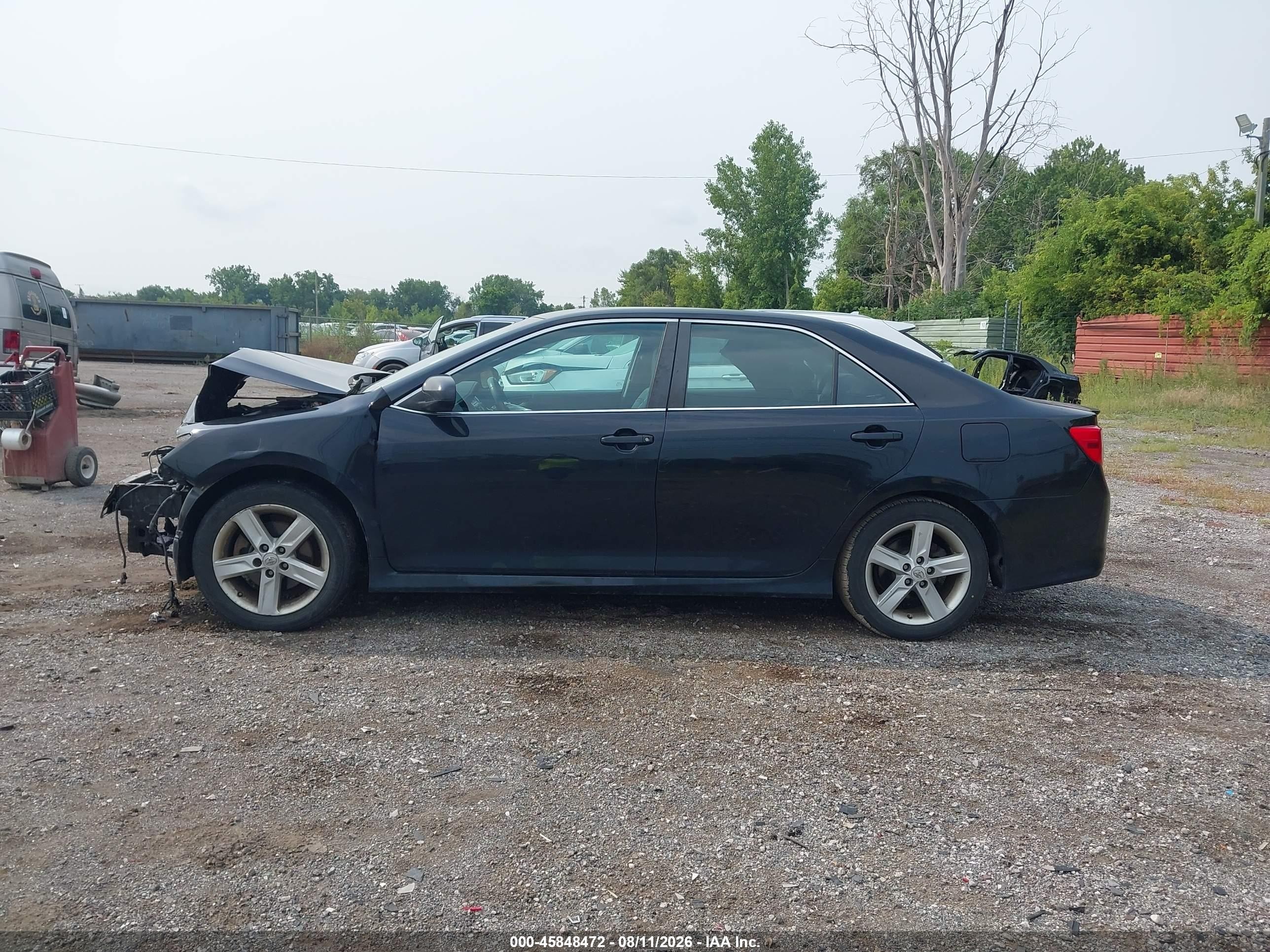 2013 Toyota Camry Se Black vin: 4T1BF1FK2DU211586