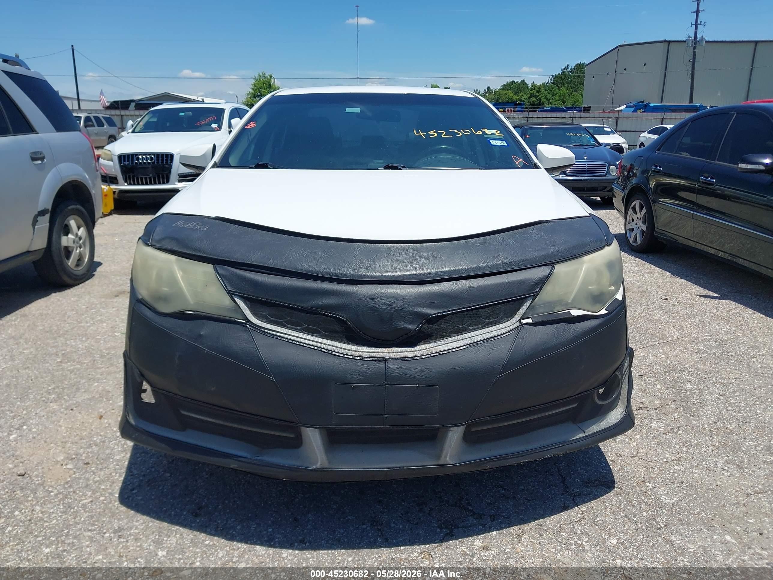 2013 Toyota Camry Se Белый vin: 4T1BF1FK2DU214956