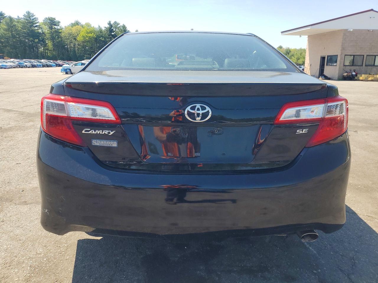 2013 Toyota Camry Se Black vin: 4T1BF1FK2DU219817