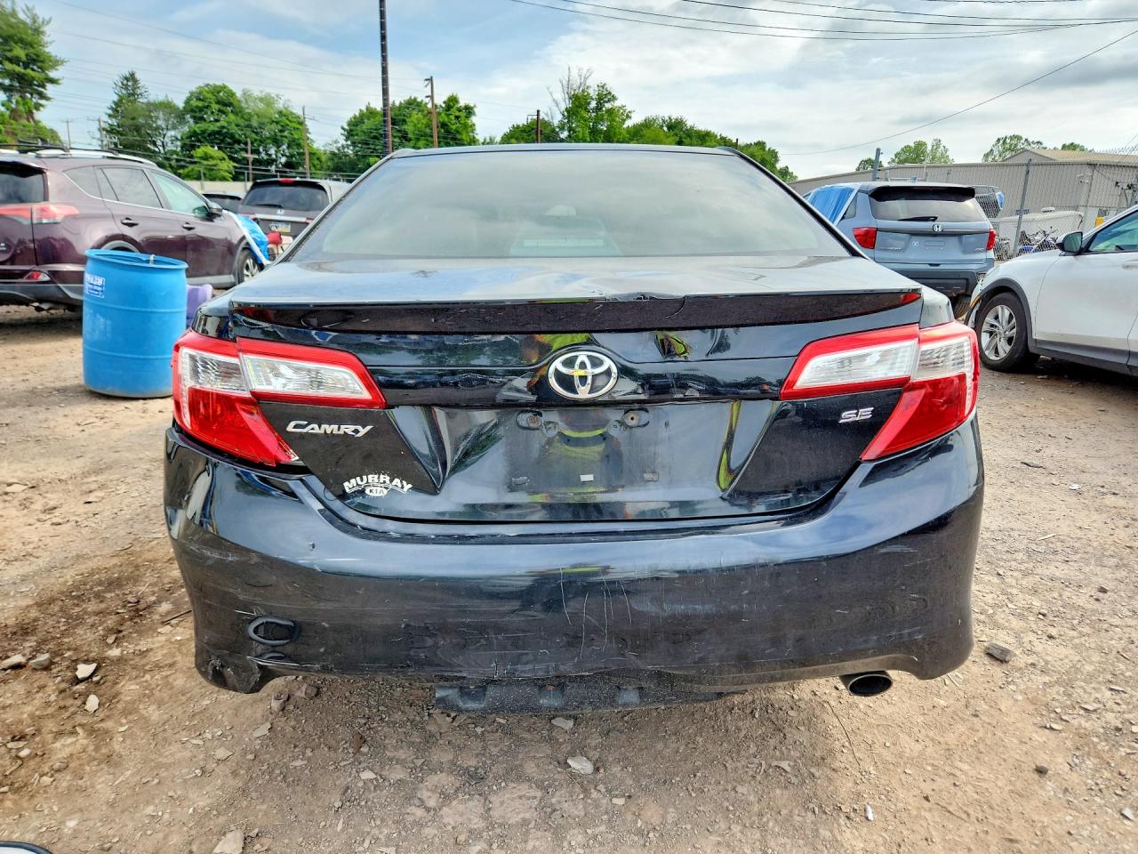 2013 Toyota Camry Se Black vin: 4T1BF1FK2DU224449