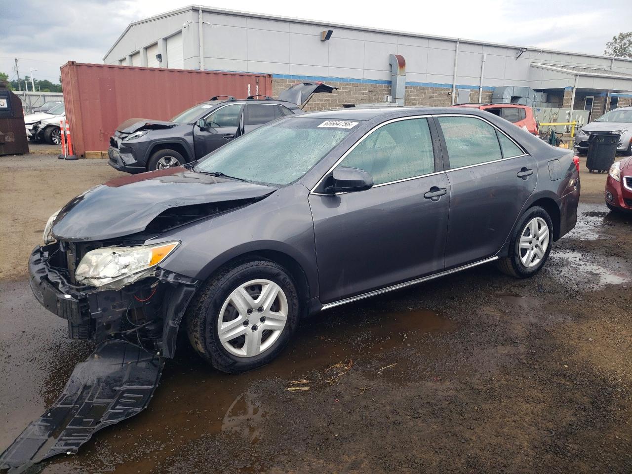 2013 Toyota Camry Le Gray vin: 4T1BF1FK2DU228923