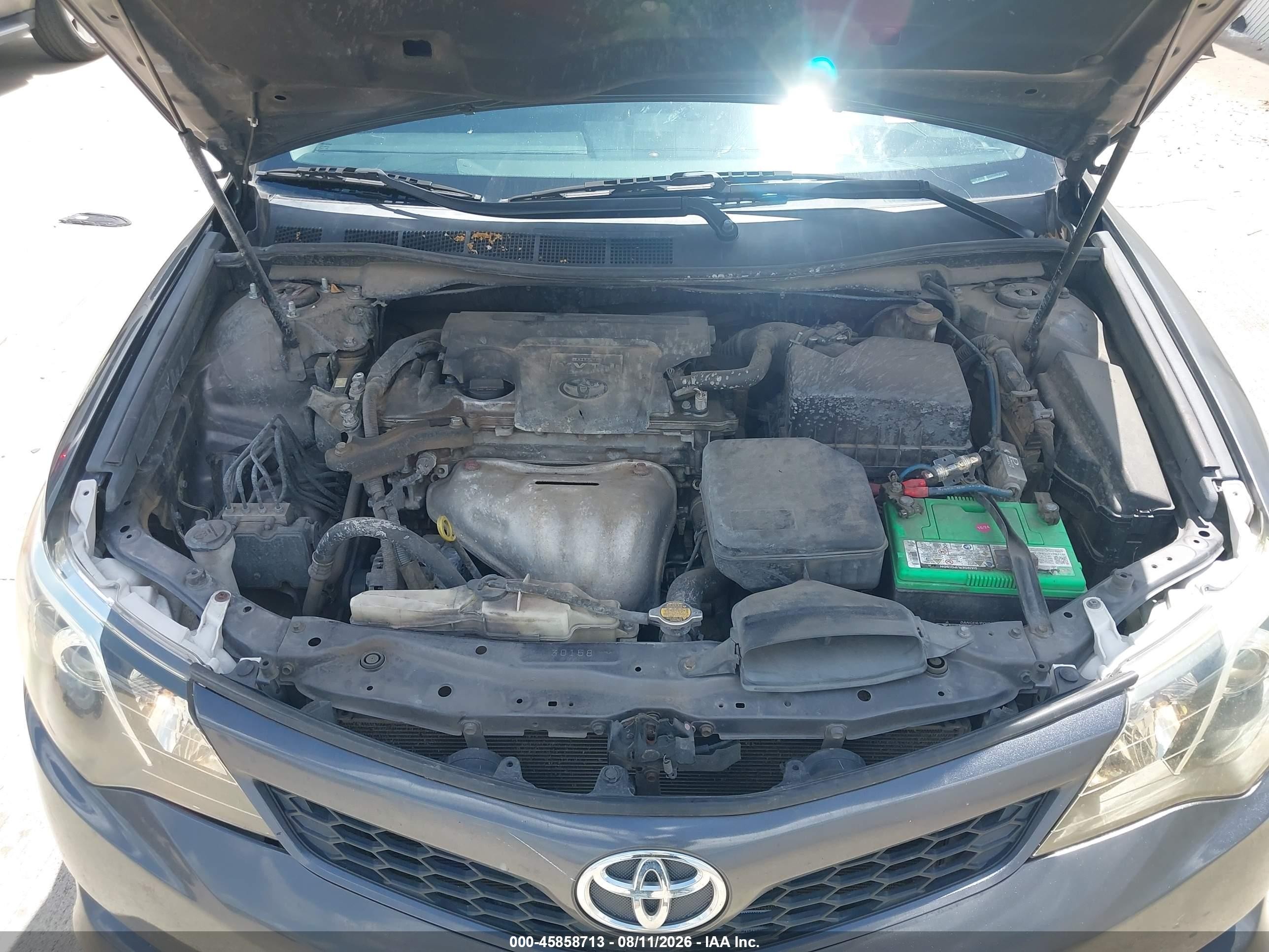 2013 Toyota Camry Se Gray vin: 4T1BF1FK2DU246029