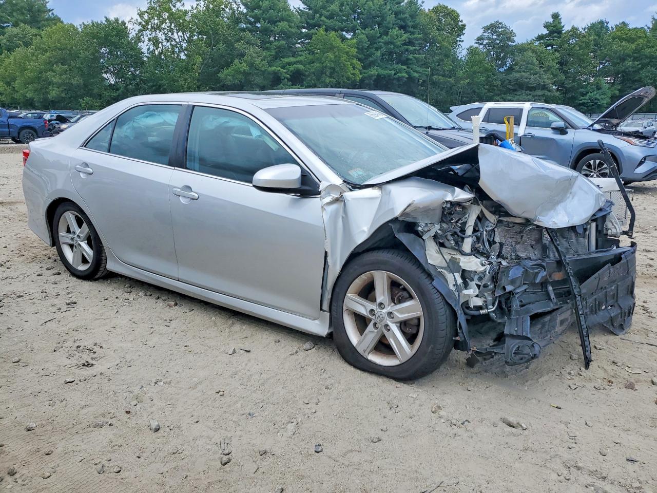 2013 Toyota Camry Se Silver vin: 4T1BF1FK2DU248461