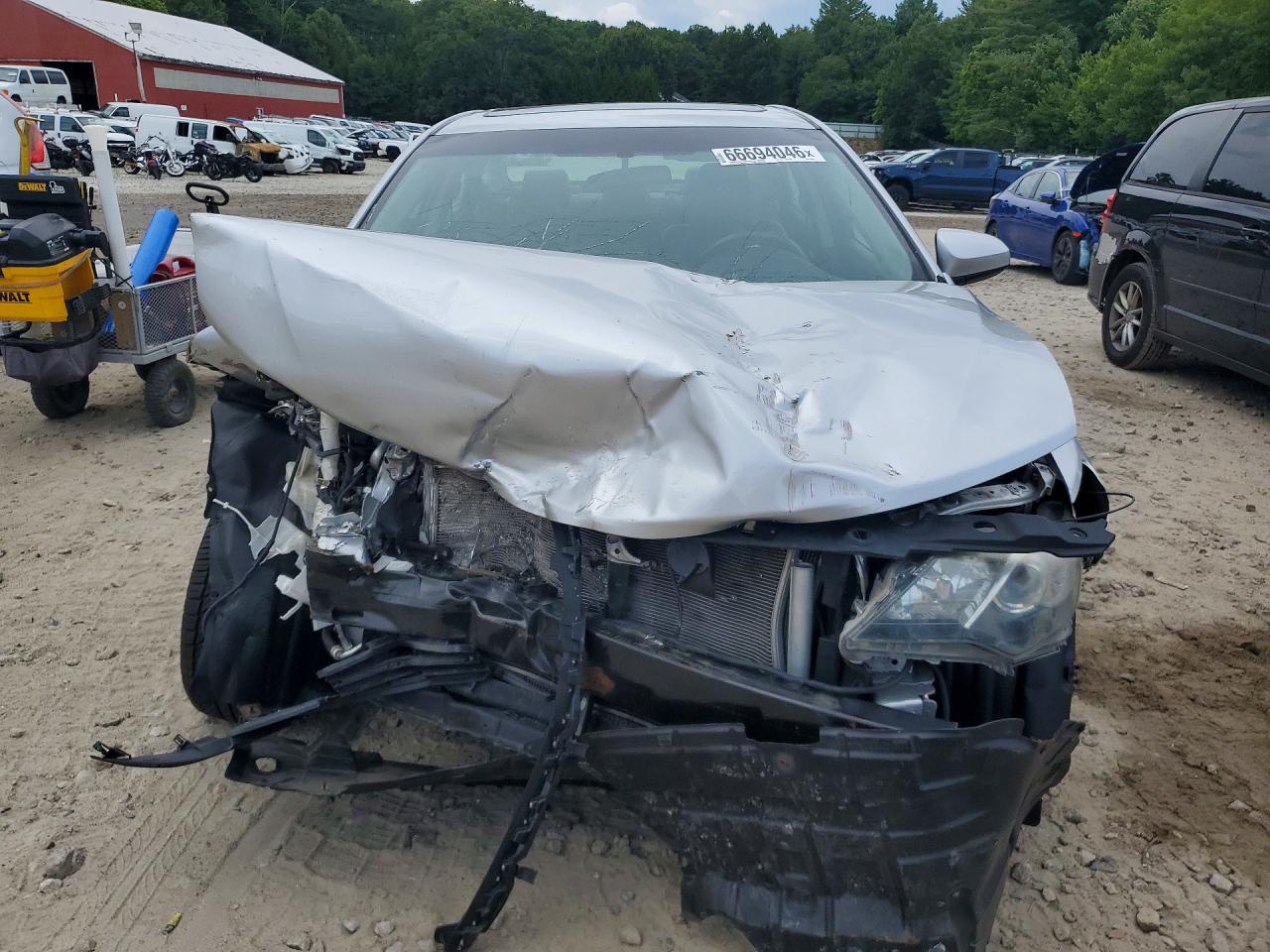2013 Toyota Camry Se Silver vin: 4T1BF1FK2DU248461