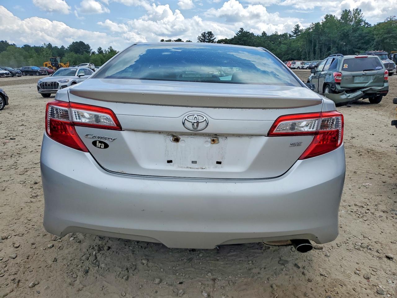2013 Toyota Camry Se Silver vin: 4T1BF1FK2DU248461