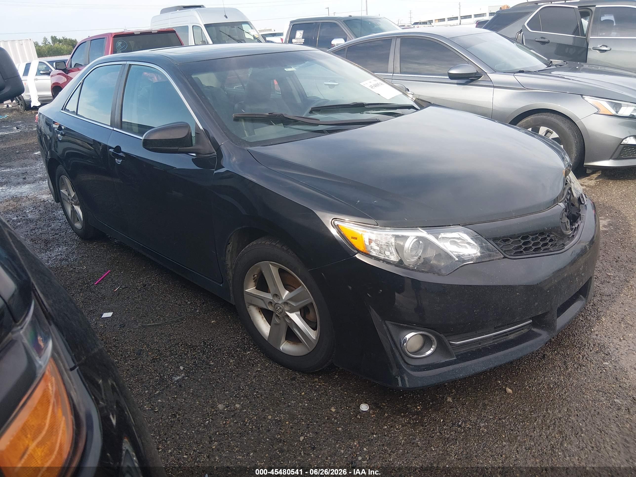 2013 Toyota Camry Se Black vin: 4T1BF1FK2DU248878