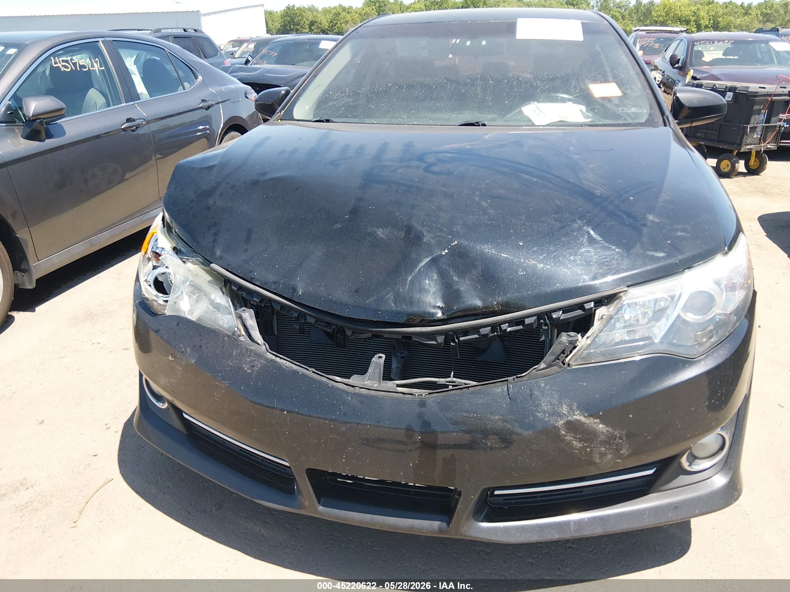 2013 Toyota Camry Se Черный vin: 4T1BF1FK2DU254423