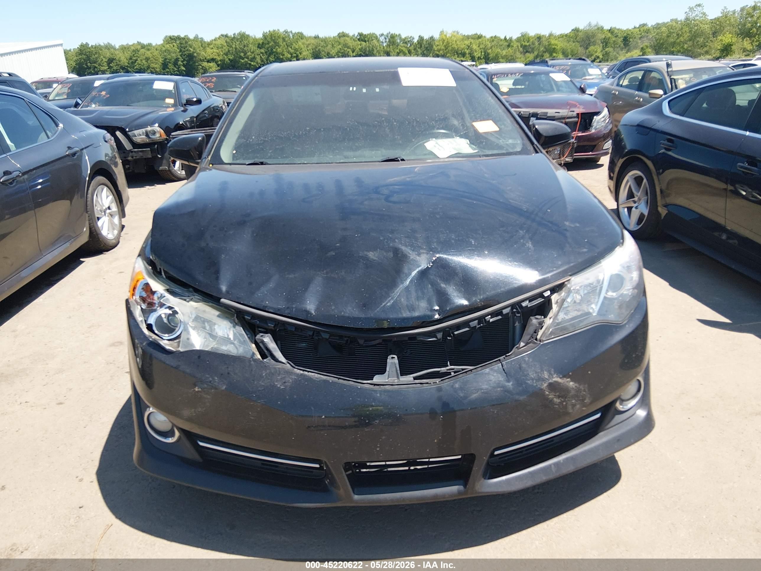 2013 Toyota Camry Se Черный vin: 4T1BF1FK2DU254423