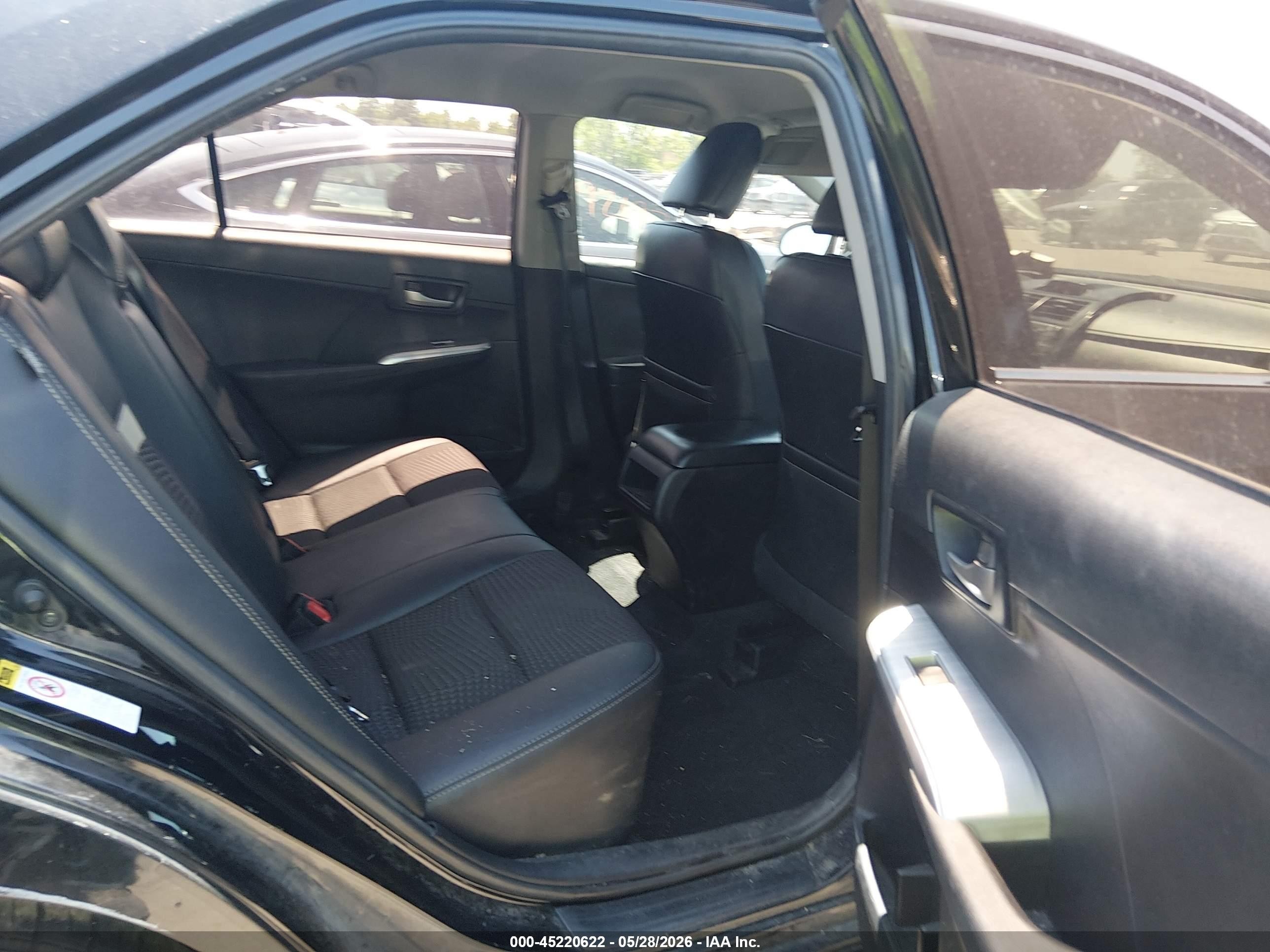 2013 Toyota Camry Se Черный vin: 4T1BF1FK2DU254423