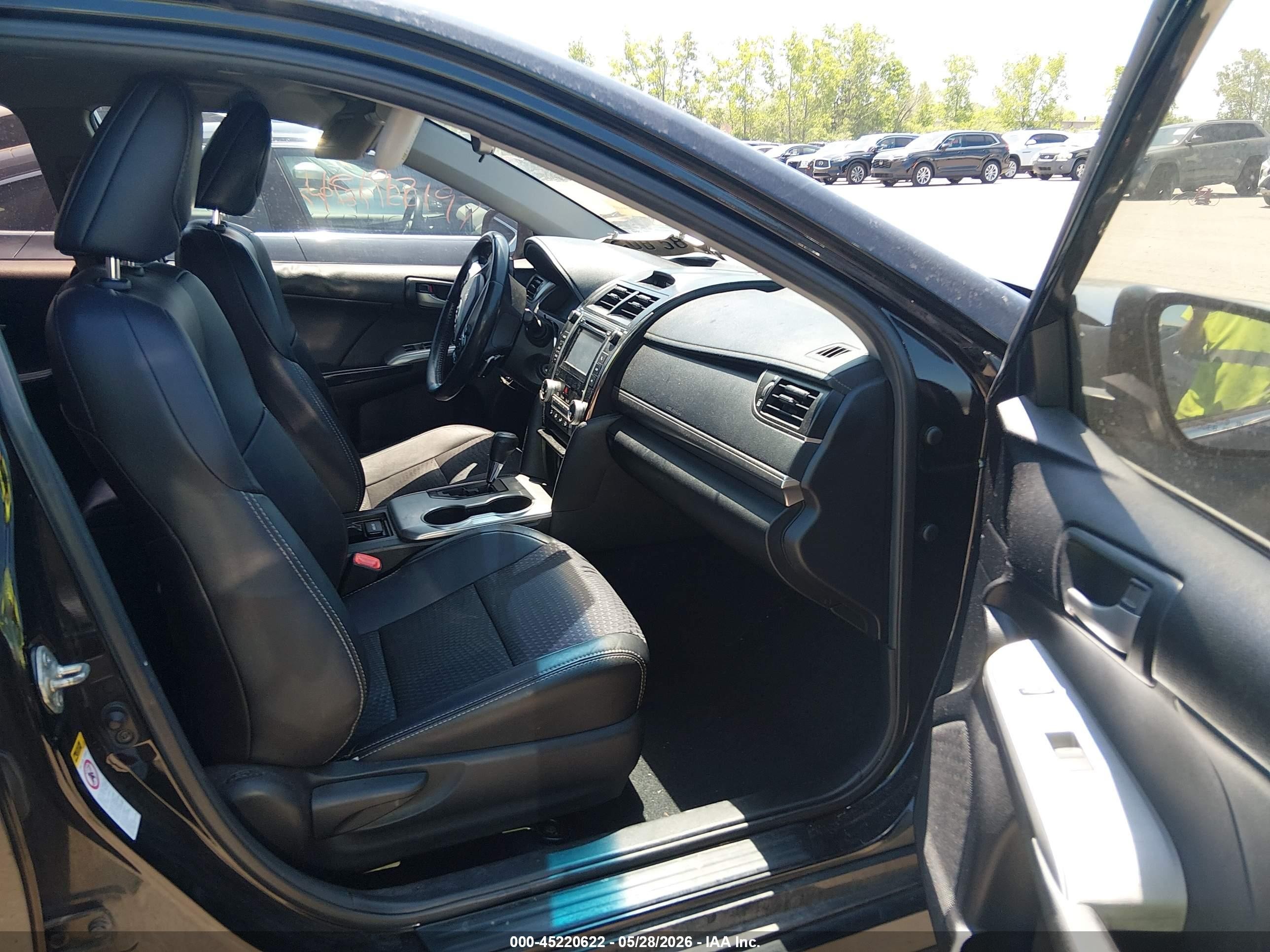 2013 Toyota Camry Se Черный vin: 4T1BF1FK2DU254423