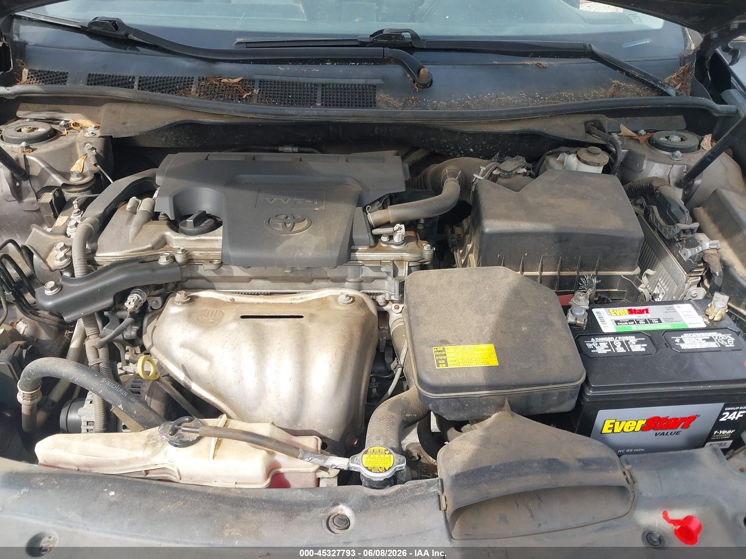 2013 Toyota Camry Le Gray vin: 4T1BF1FK2DU255586