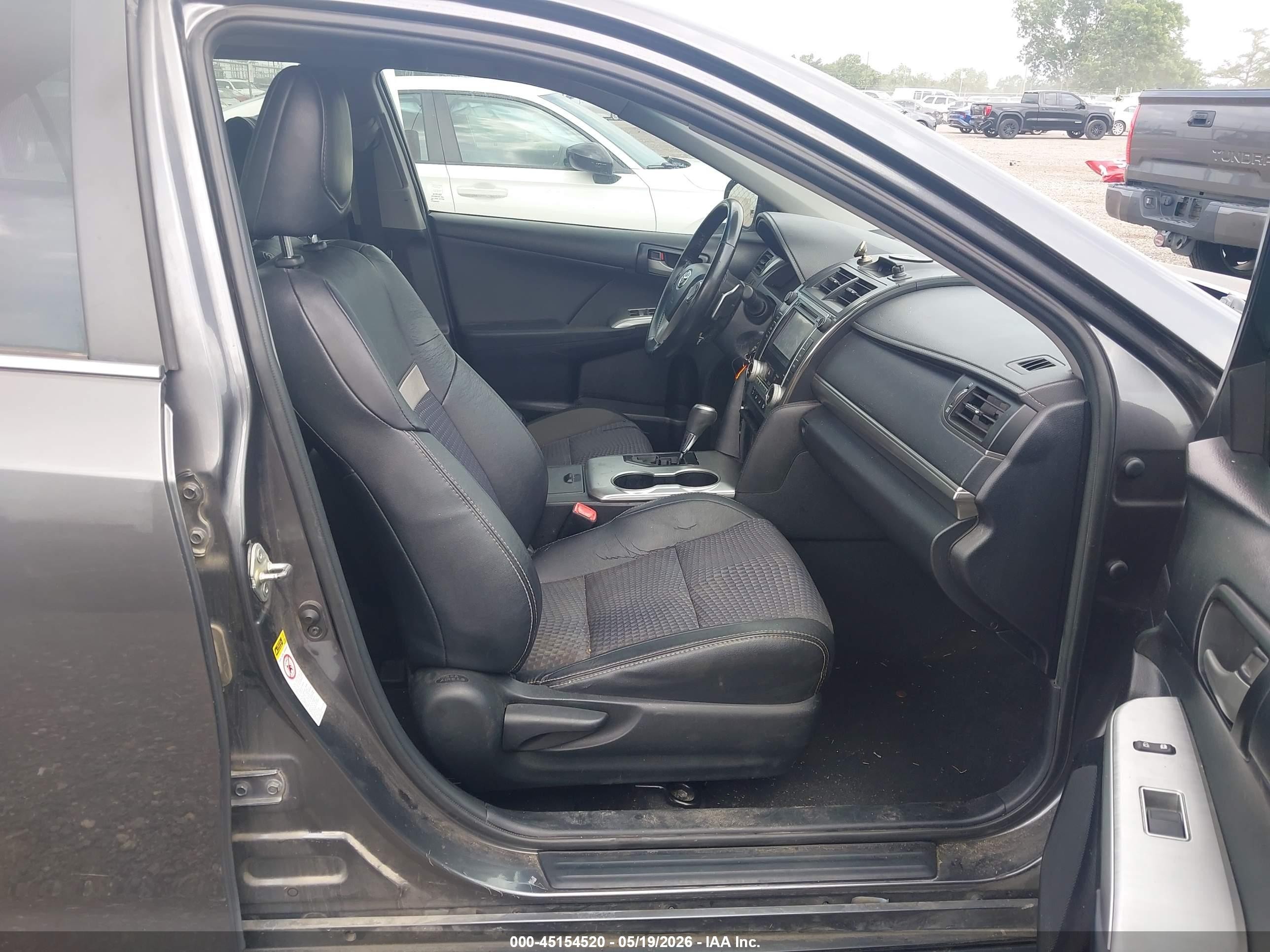 2013 Toyota Camry Se Gray vin: 4T1BF1FK2DU264191