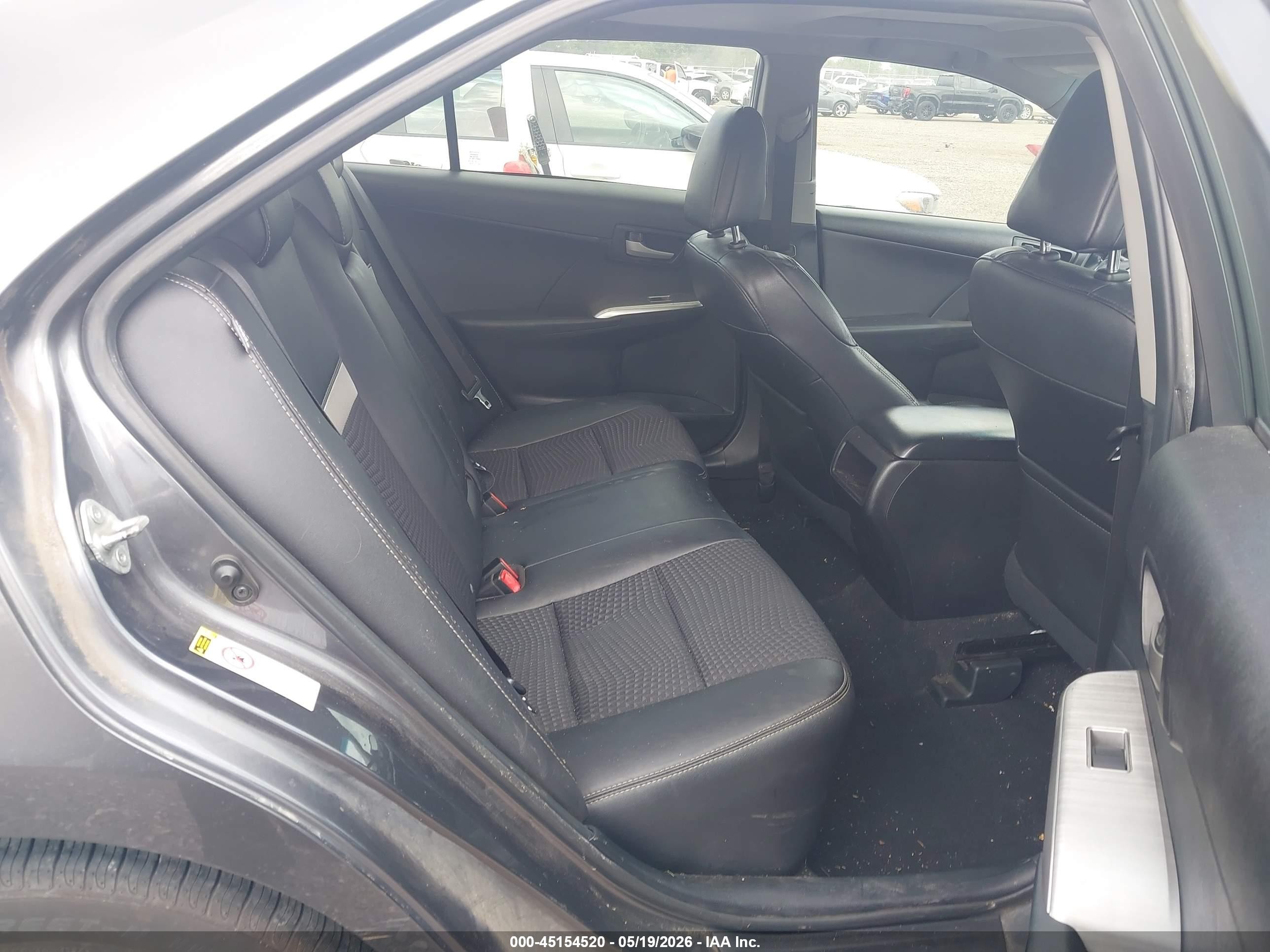 2013 Toyota Camry Se Gray vin: 4T1BF1FK2DU264191