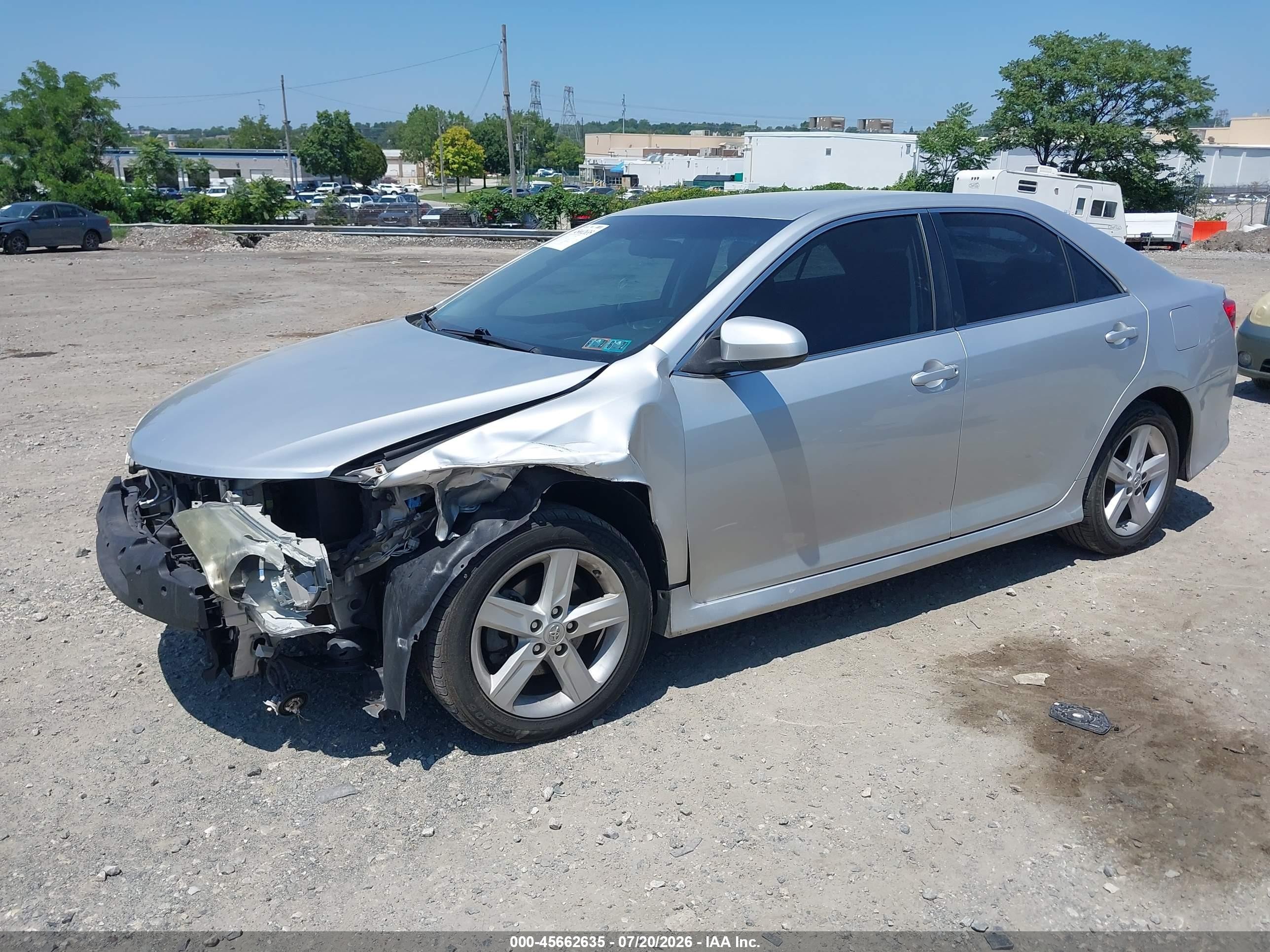 2013 Toyota Camry Se Silver vin: 4T1BF1FK2DU270928