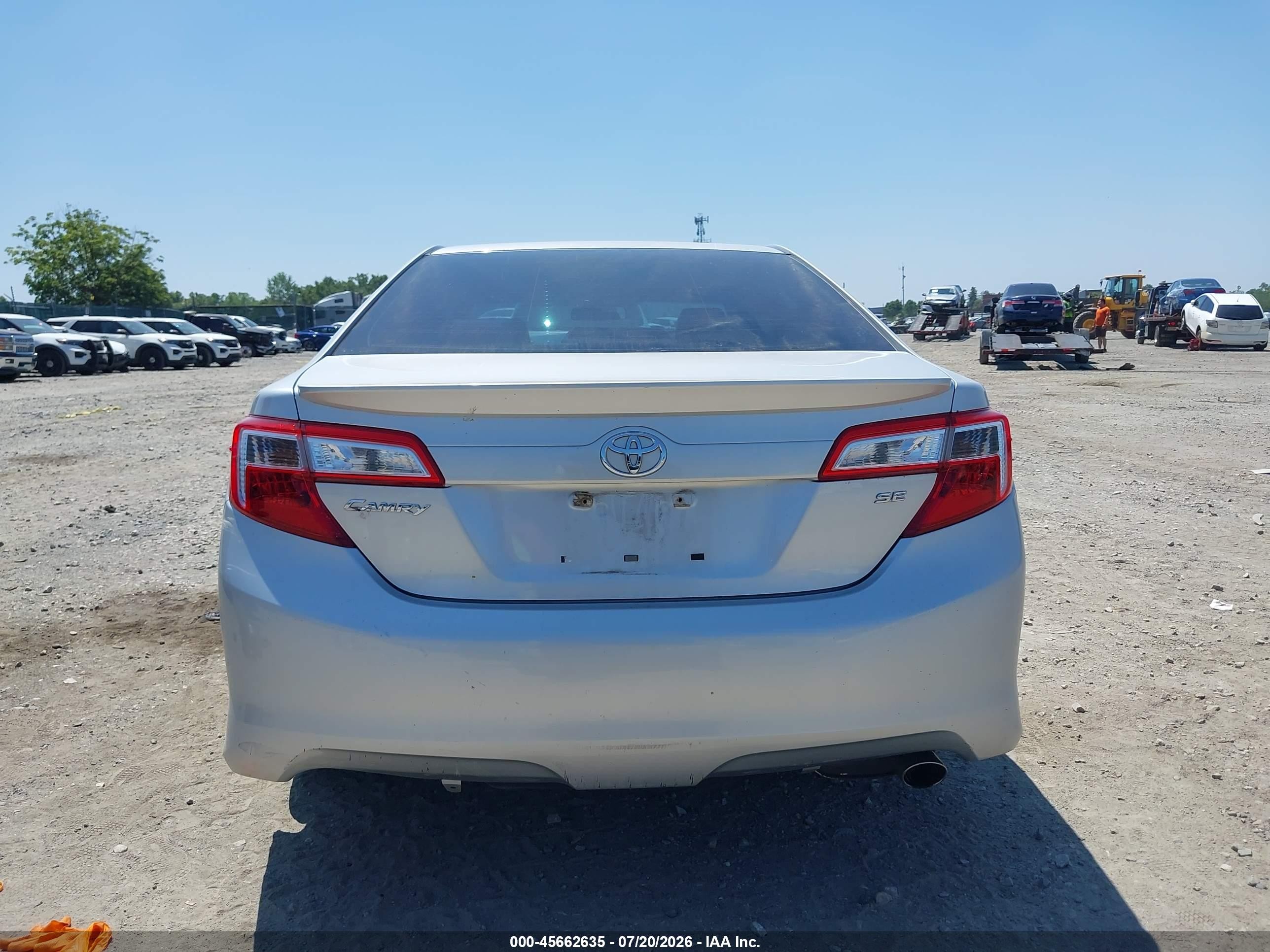 2013 Toyota Camry Se Silver vin: 4T1BF1FK2DU270928