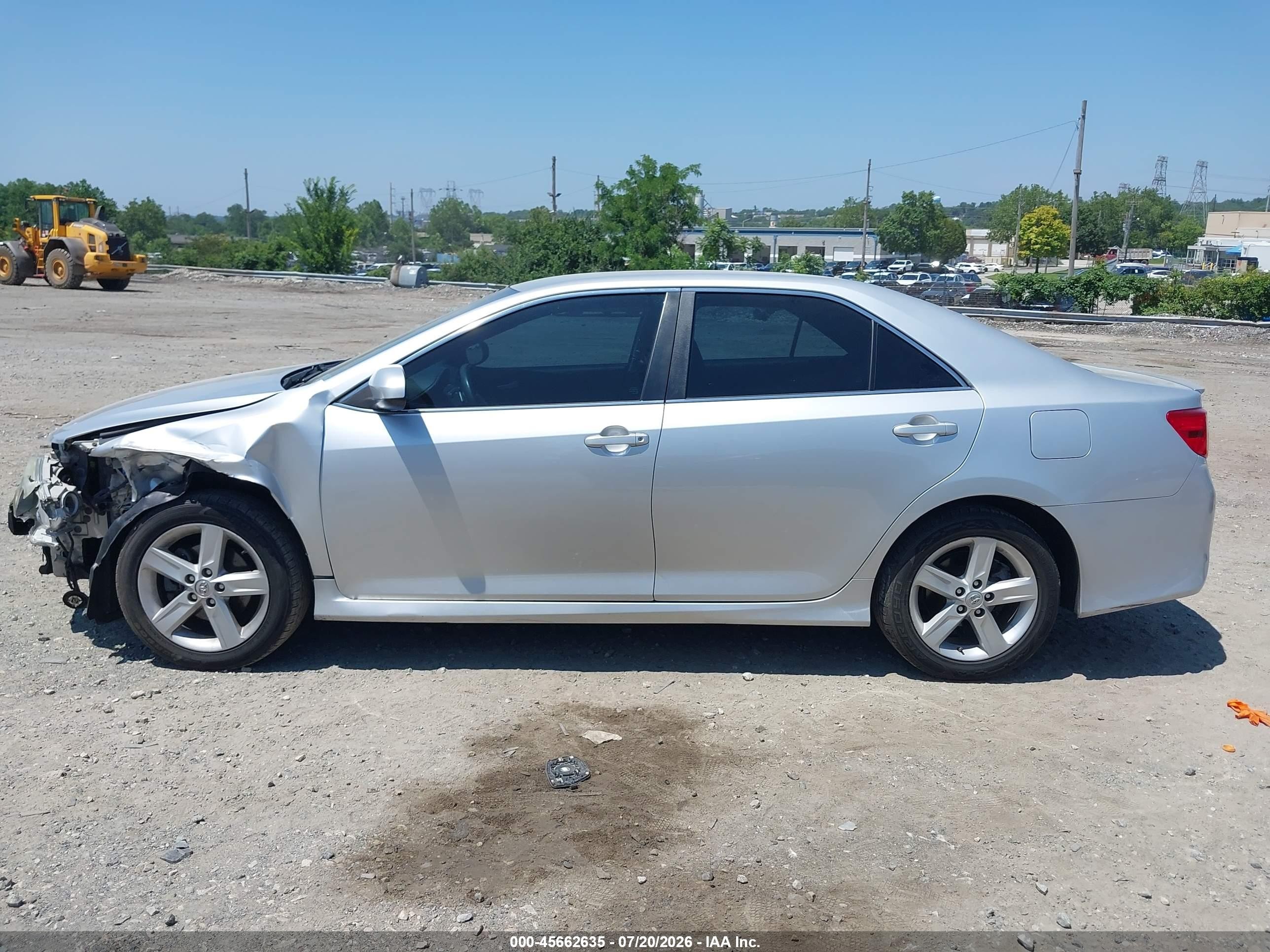 2013 Toyota Camry Se Silver vin: 4T1BF1FK2DU270928