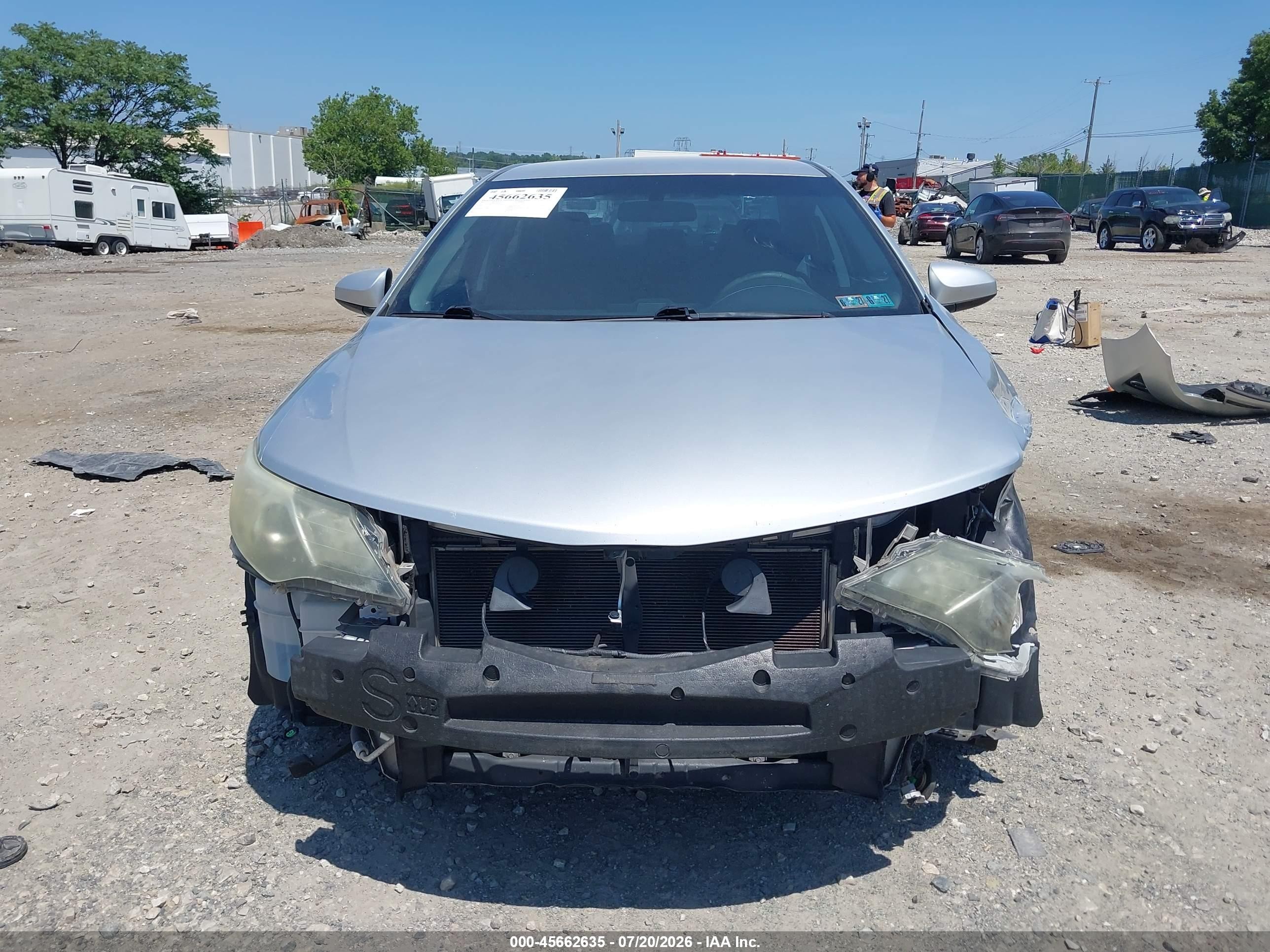 2013 Toyota Camry Se Silver vin: 4T1BF1FK2DU270928