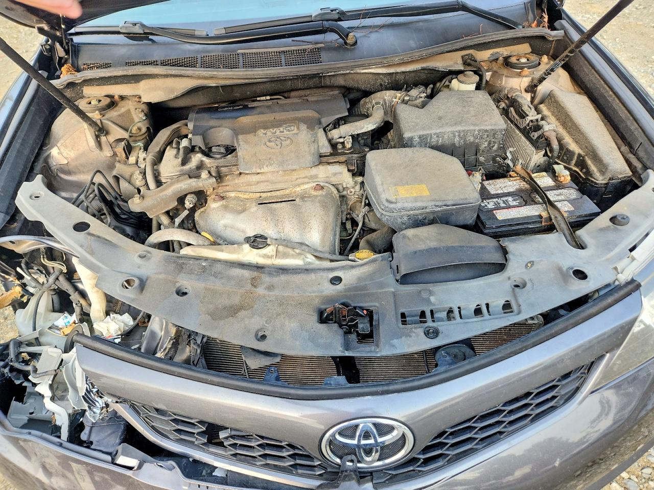 2013 Toyota Camry Se Gray vin: 4T1BF1FK2DU272159