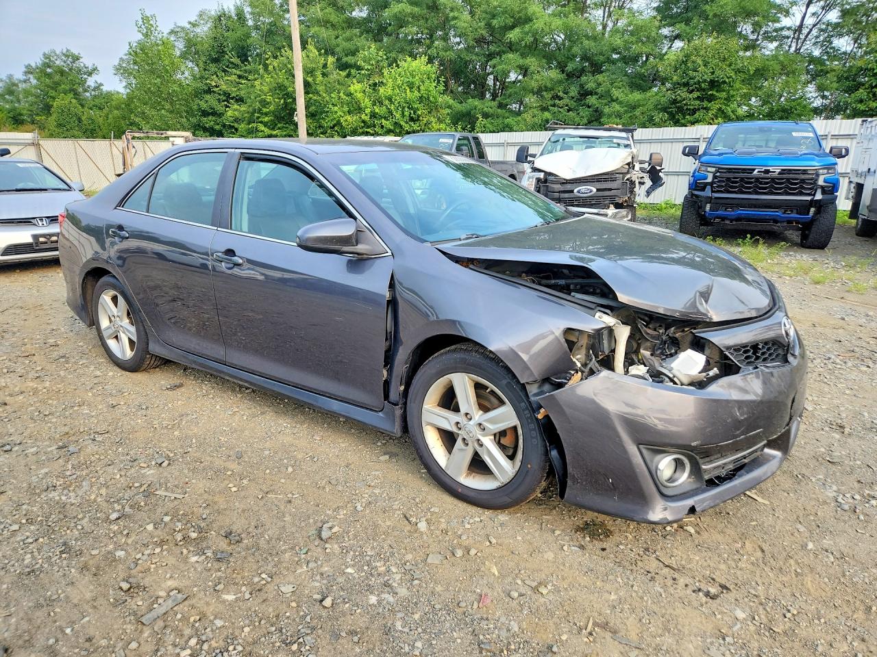 2013 Toyota Camry Se Gray vin: 4T1BF1FK2DU272159