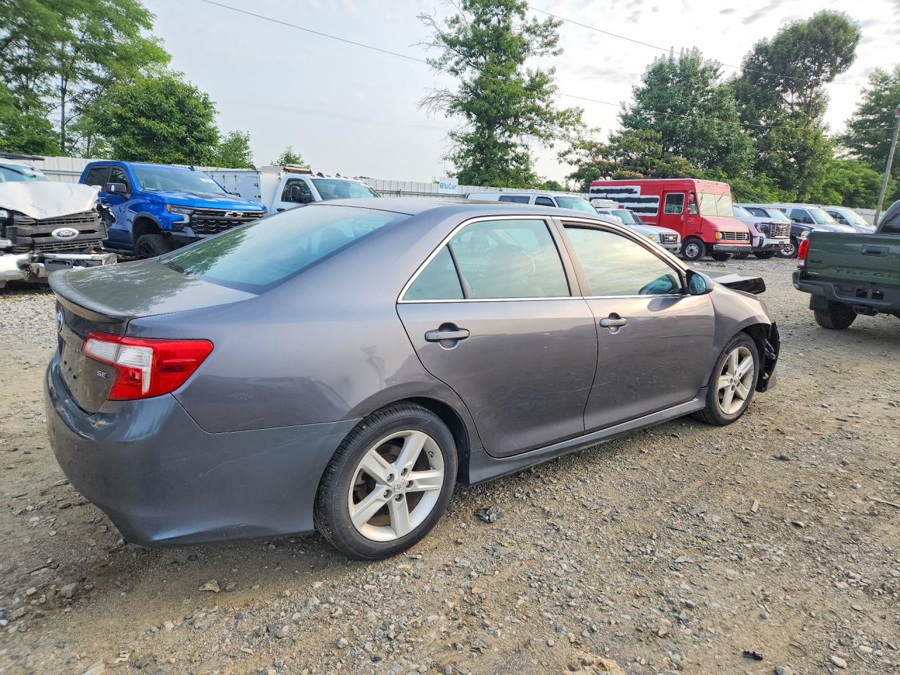 2013 Toyota Camry Se Gray vin: 4T1BF1FK2DU272159