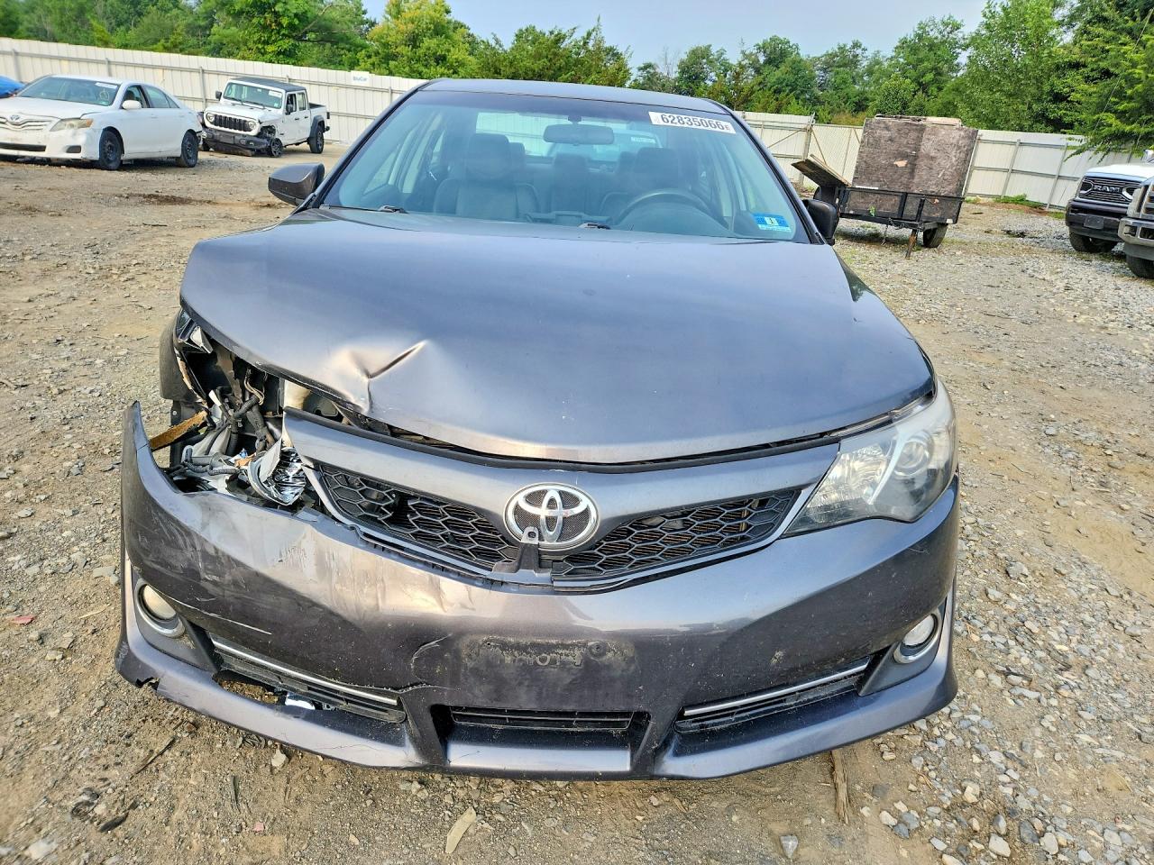 2013 Toyota Camry Se Gray vin: 4T1BF1FK2DU272159