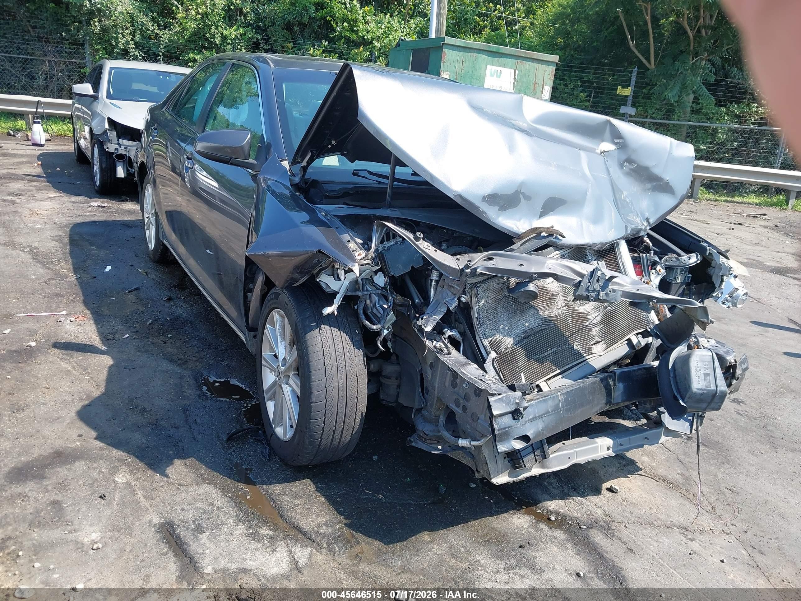 2013 Toyota Camry Xle Black vin: 4T1BF1FK2DU273005
