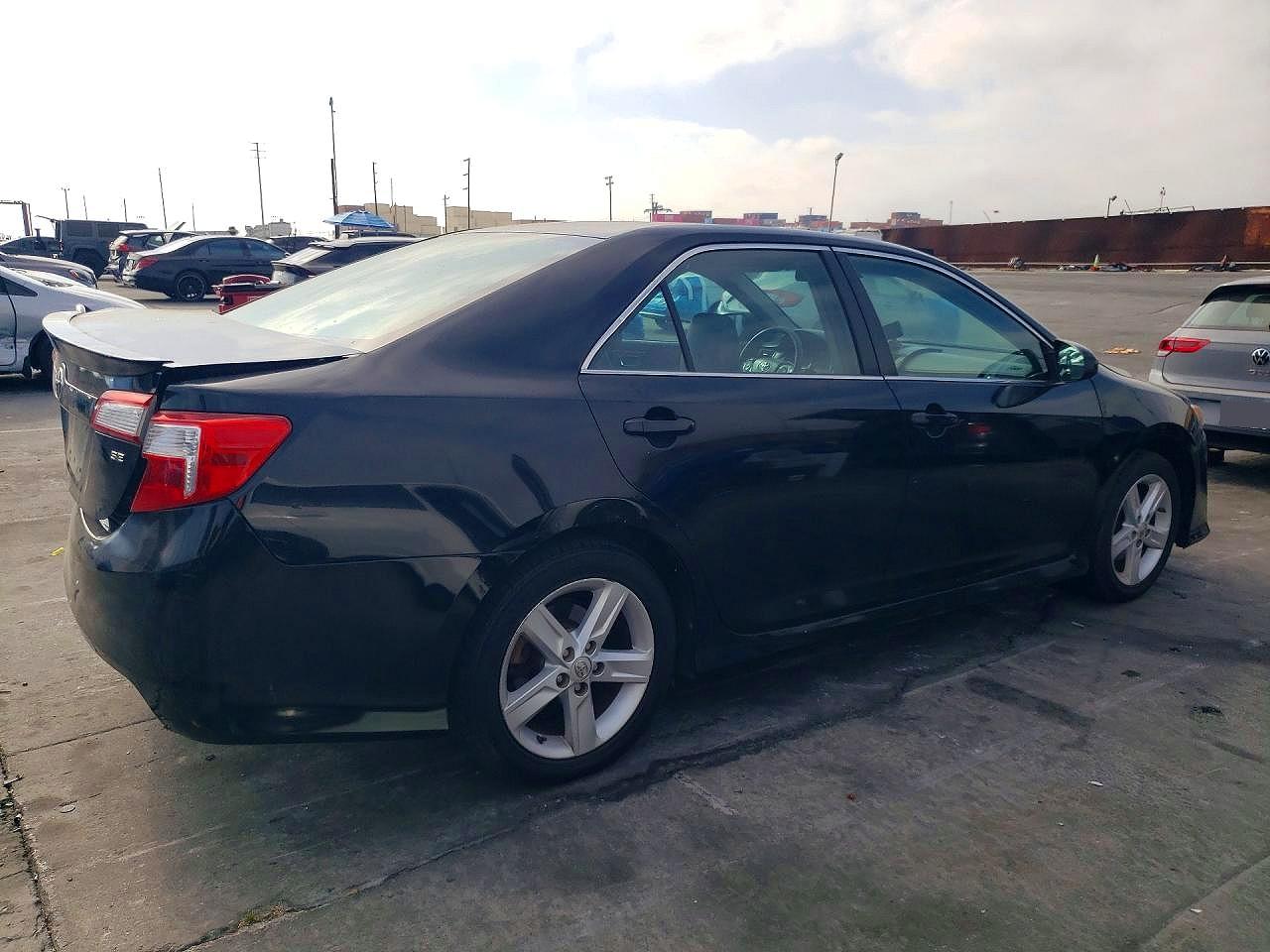 2013 Toyota Camry Se Black vin: 4T1BF1FK2DU278205