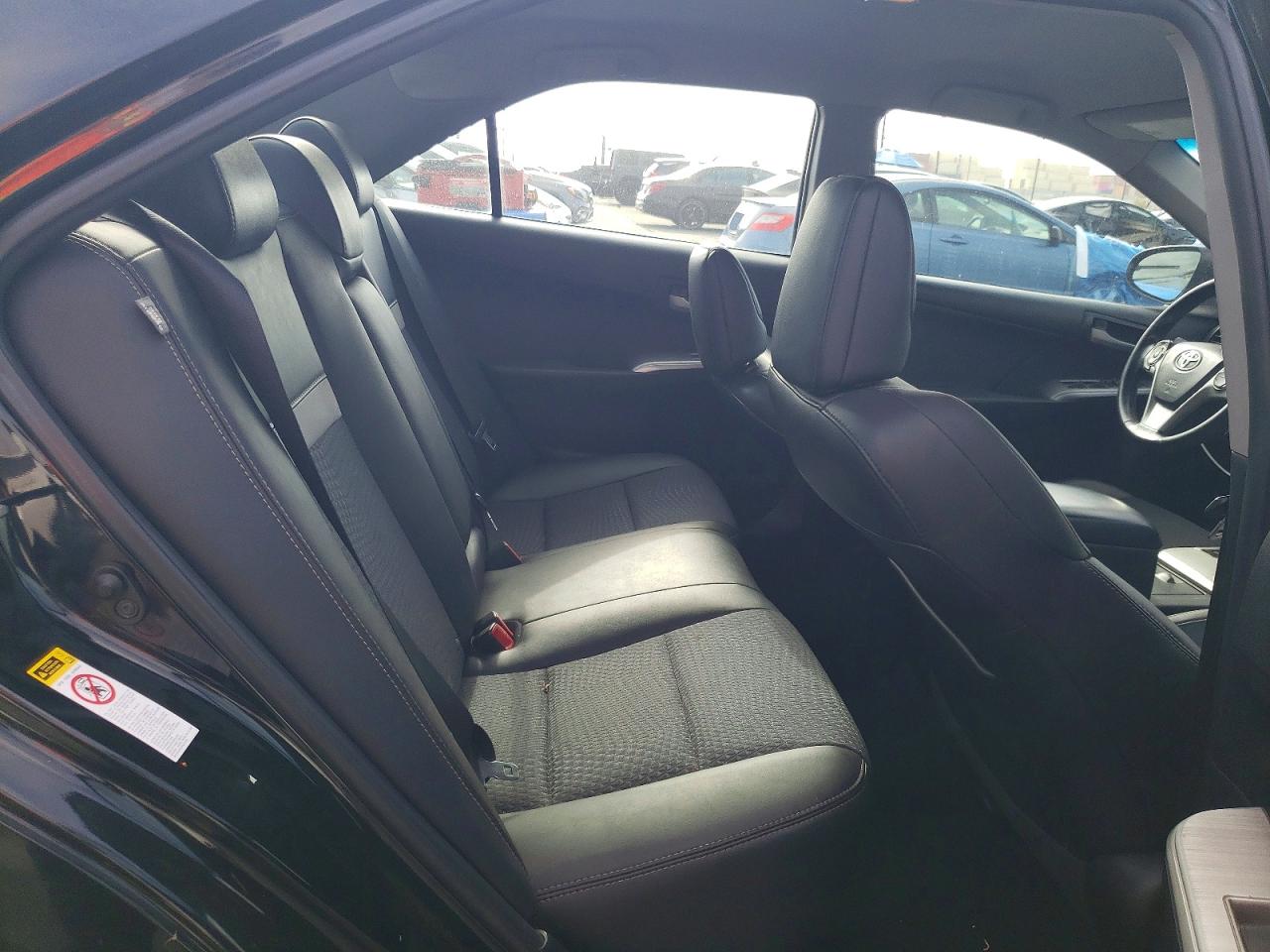 2013 Toyota Camry Se Black vin: 4T1BF1FK2DU278205