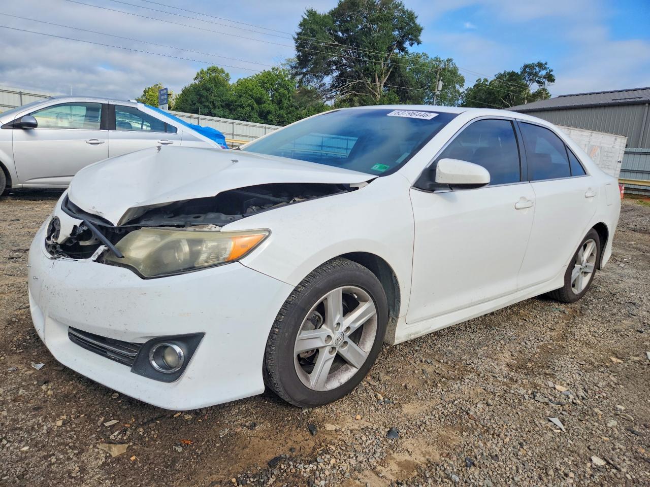 2013 Toyota Camry Se White vin: 4T1BF1FK2DU280231