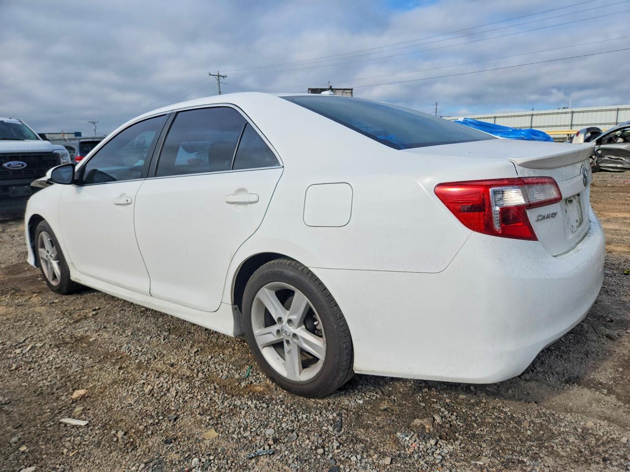 2013 Toyota Camry Se White vin: 4T1BF1FK2DU280231
