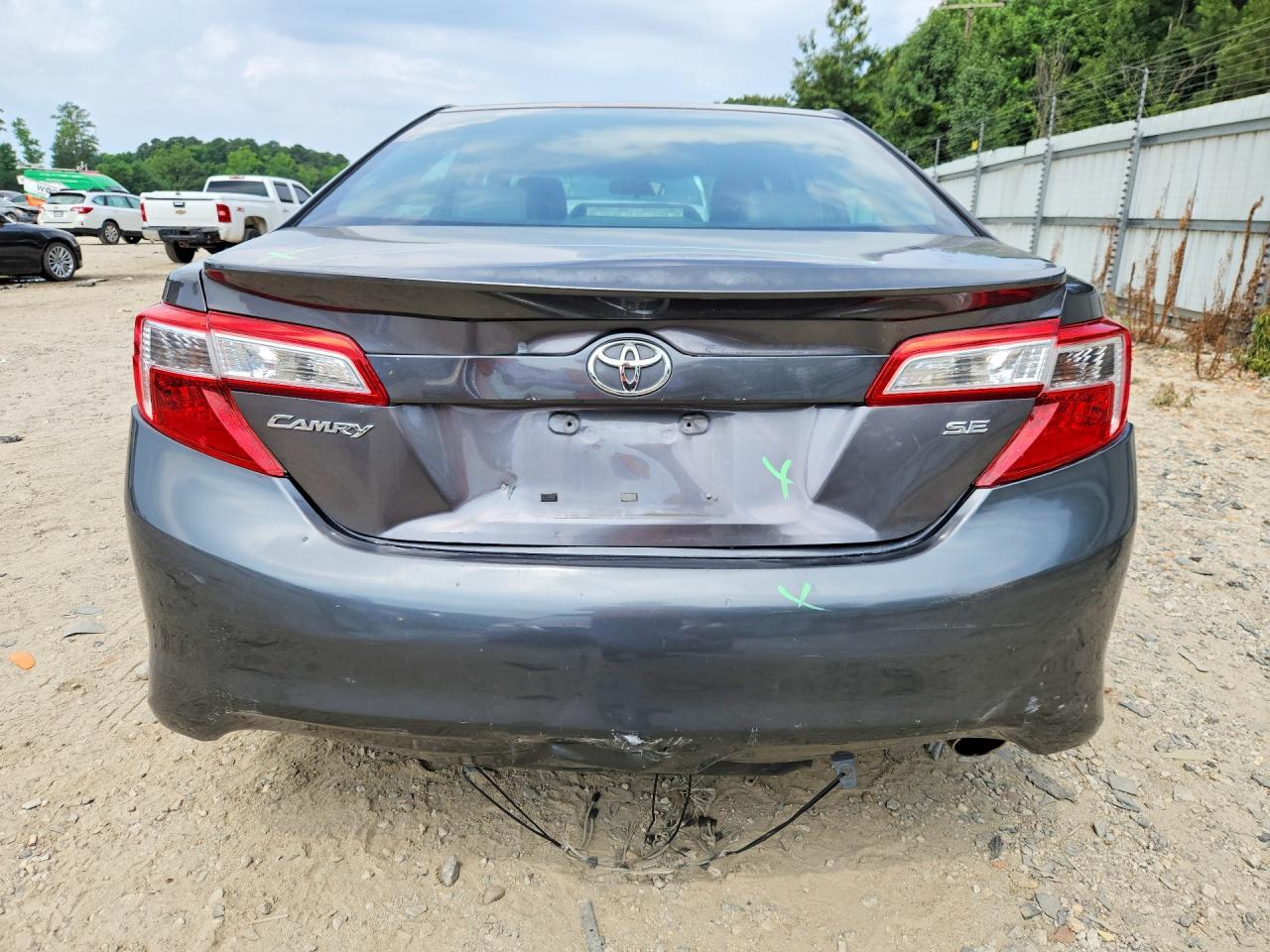 2013 Toyota Camry Se Gray vin: 4T1BF1FK2DU282495